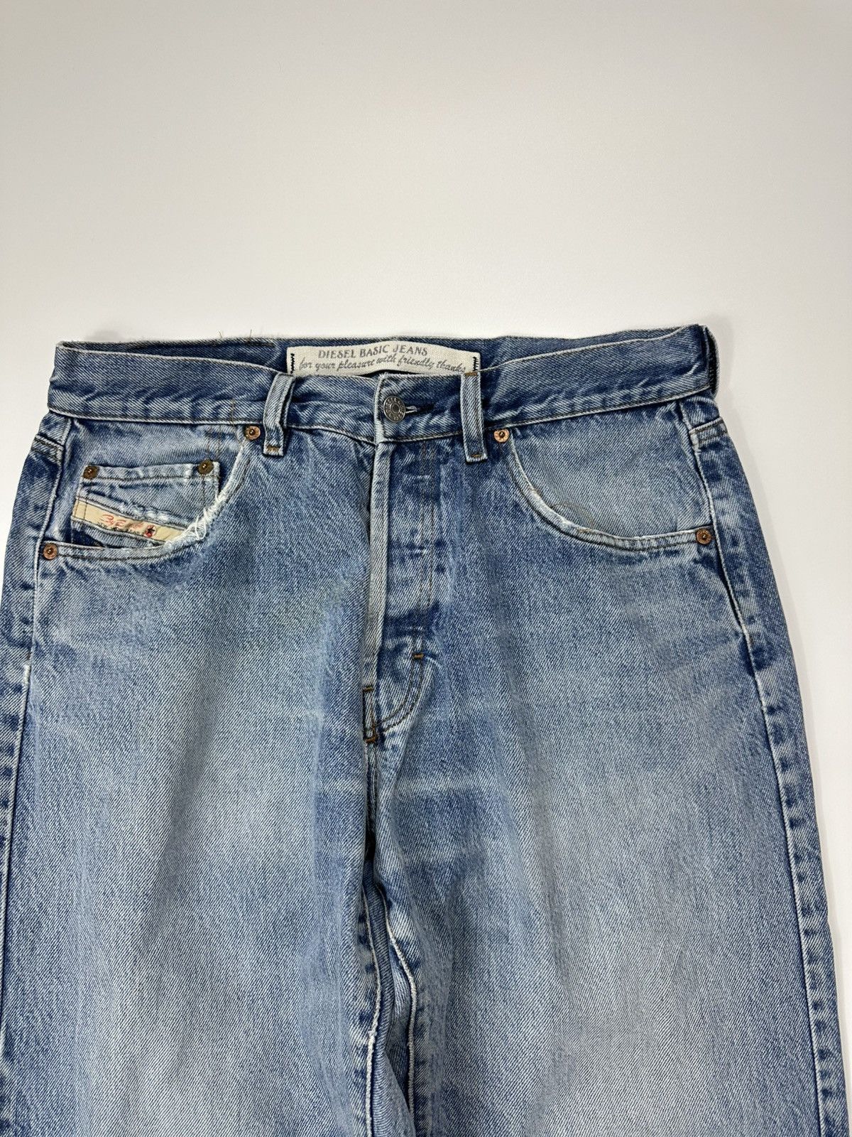 Diesel Diesel Light Blue Denim Jeans 36 Size Made In Italy Size US 36 / EU 52 - 7 Thumbnail