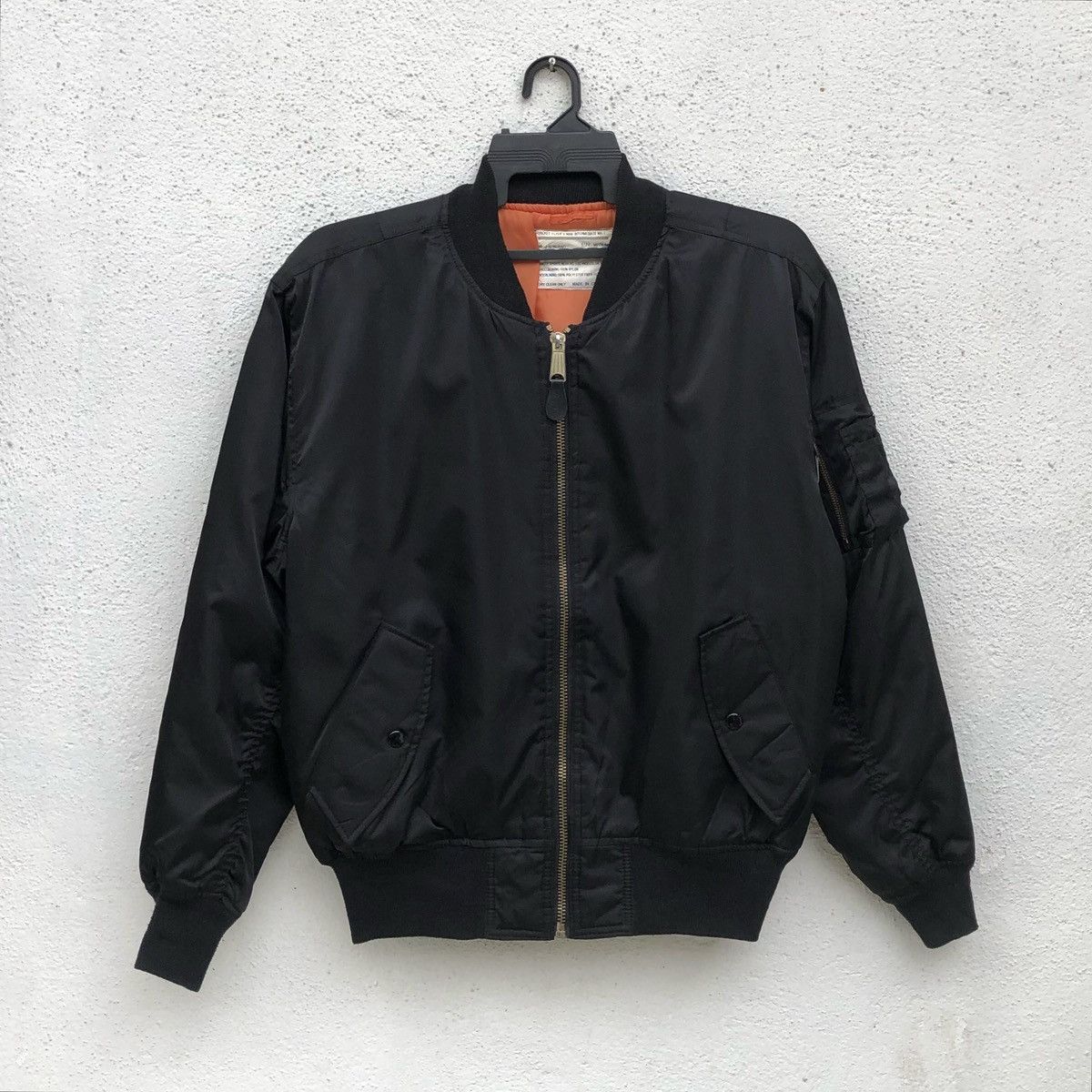 Vintage Vintage USAF Intermediate MA-1 Mens Flying Bomber Jacket Size US M / EU 48-50 / 2 - 3 Thumbnail