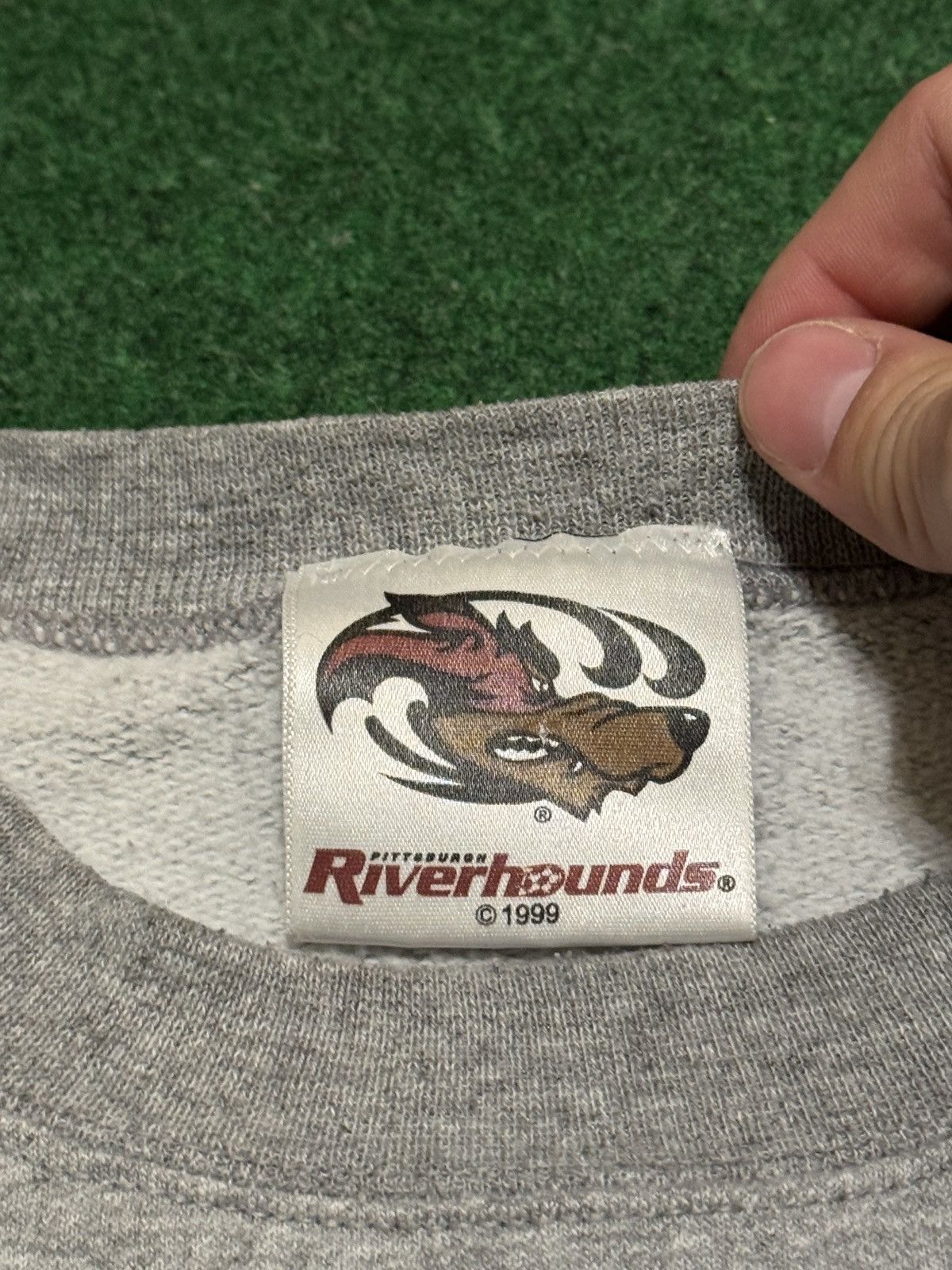 Hanes Pittsburgh Riverhounds SC 90s USL Soccer Sweatshirt L/XL Size US XL / EU 56 / 4 - 3 Thumbnail