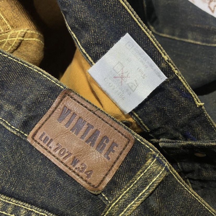 Japanese Brand Vintage Bon Mareen Japanese Denim Selvedge Jeans Size US 34 / EU 50 - 9 Thumbnail