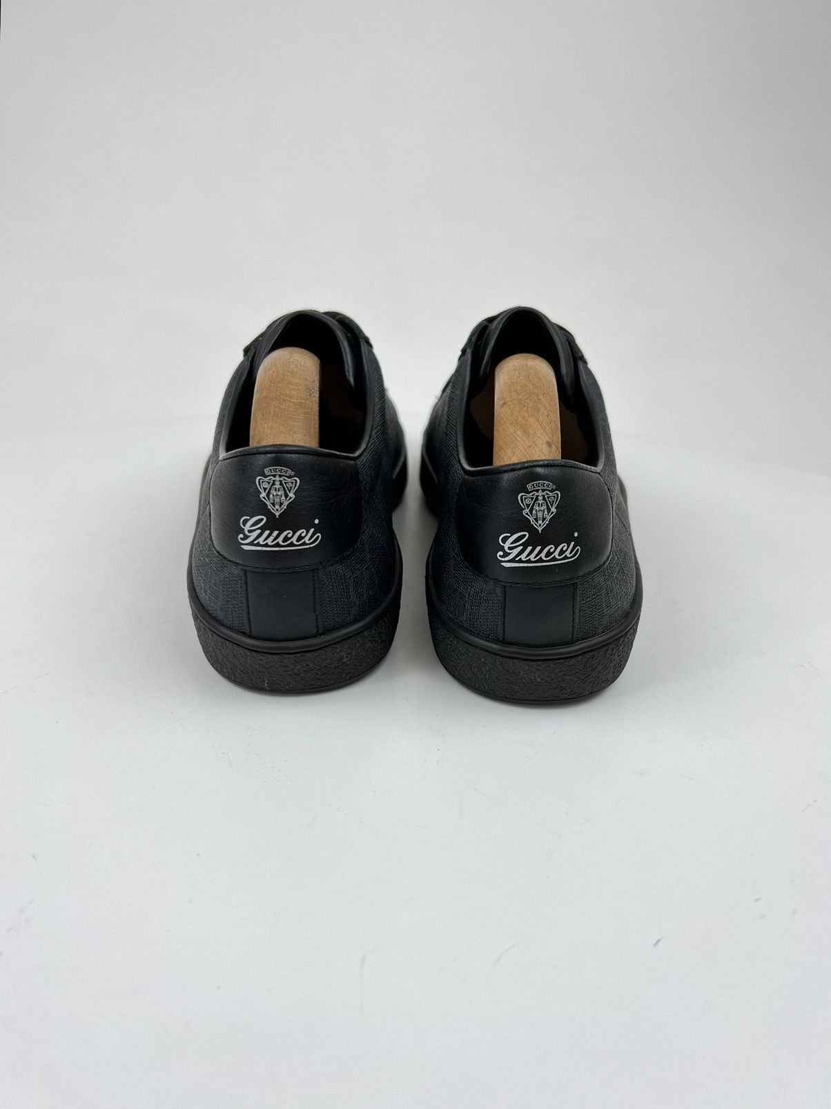 Gucci GUCCI Sneakers Low Top Leather Shoes BROOKLYN GG Monogram Size US 8 / EU 41 - 9 Thumbnail
