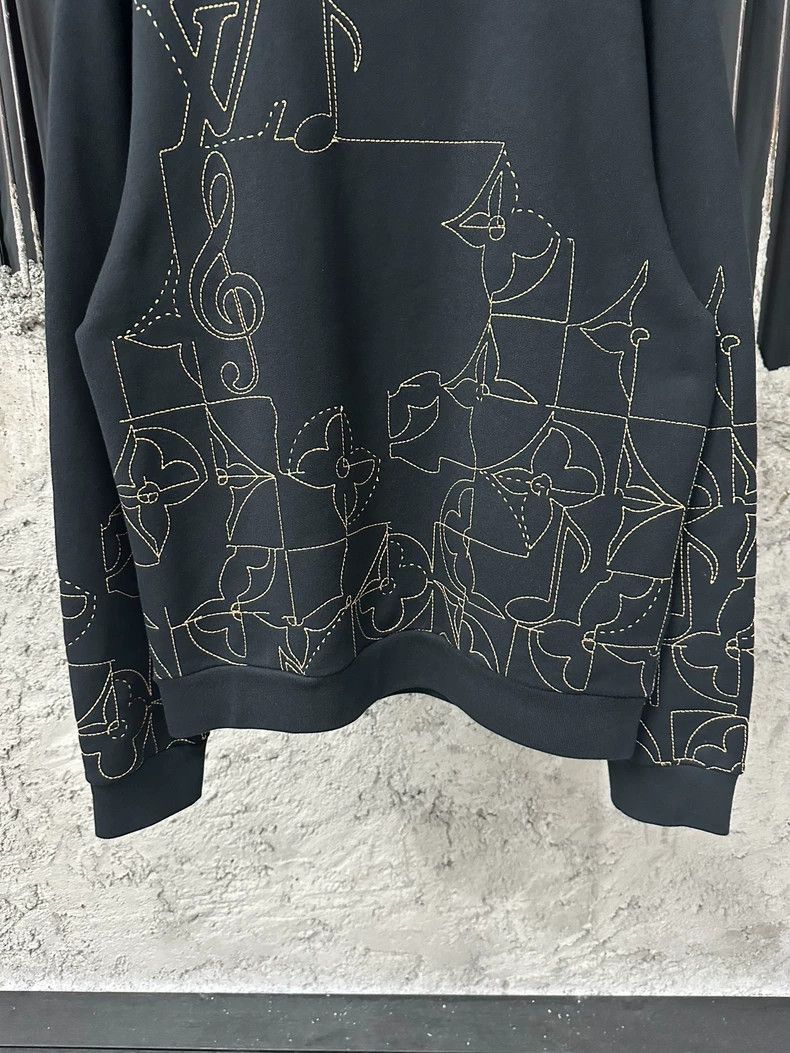 Louis Vuitton Louis Vuitton Logo Embroidered Sweatshirt-2506 Size US L / EU 52-54 / 3 - 4 Thumbnail