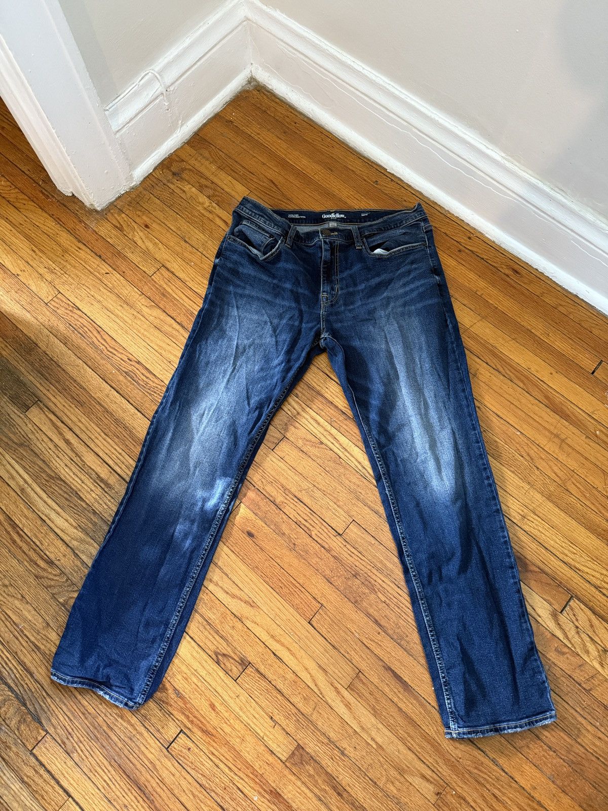 Target Basics Straight Blue Jeans Size US 32 / EU 48 - 1 Thumbnail