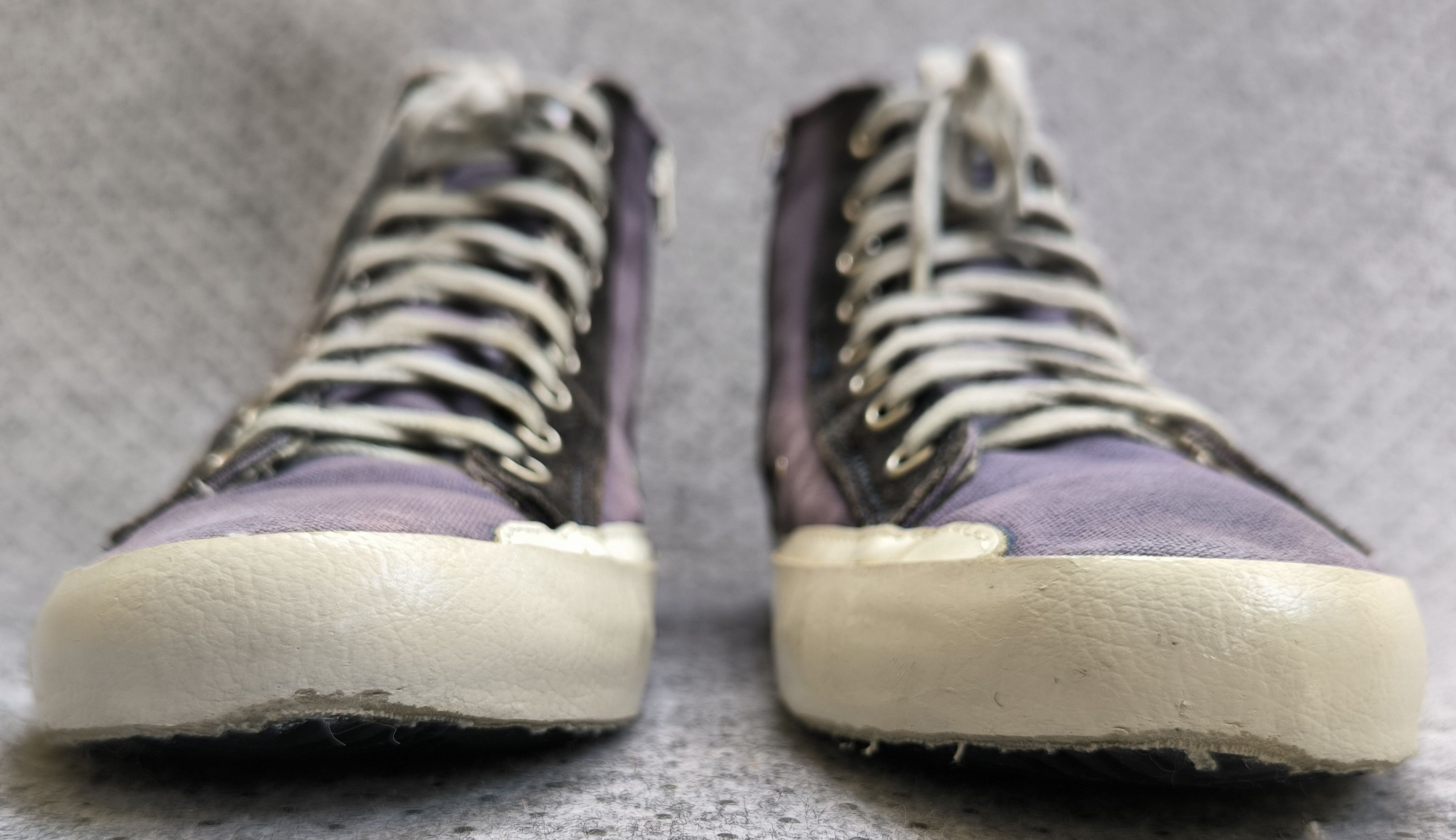 Golden Goose GOLDEN GOOSE Francy canvas high-top sneakers Size US 9 / EU 42 - 4 Thumbnail
