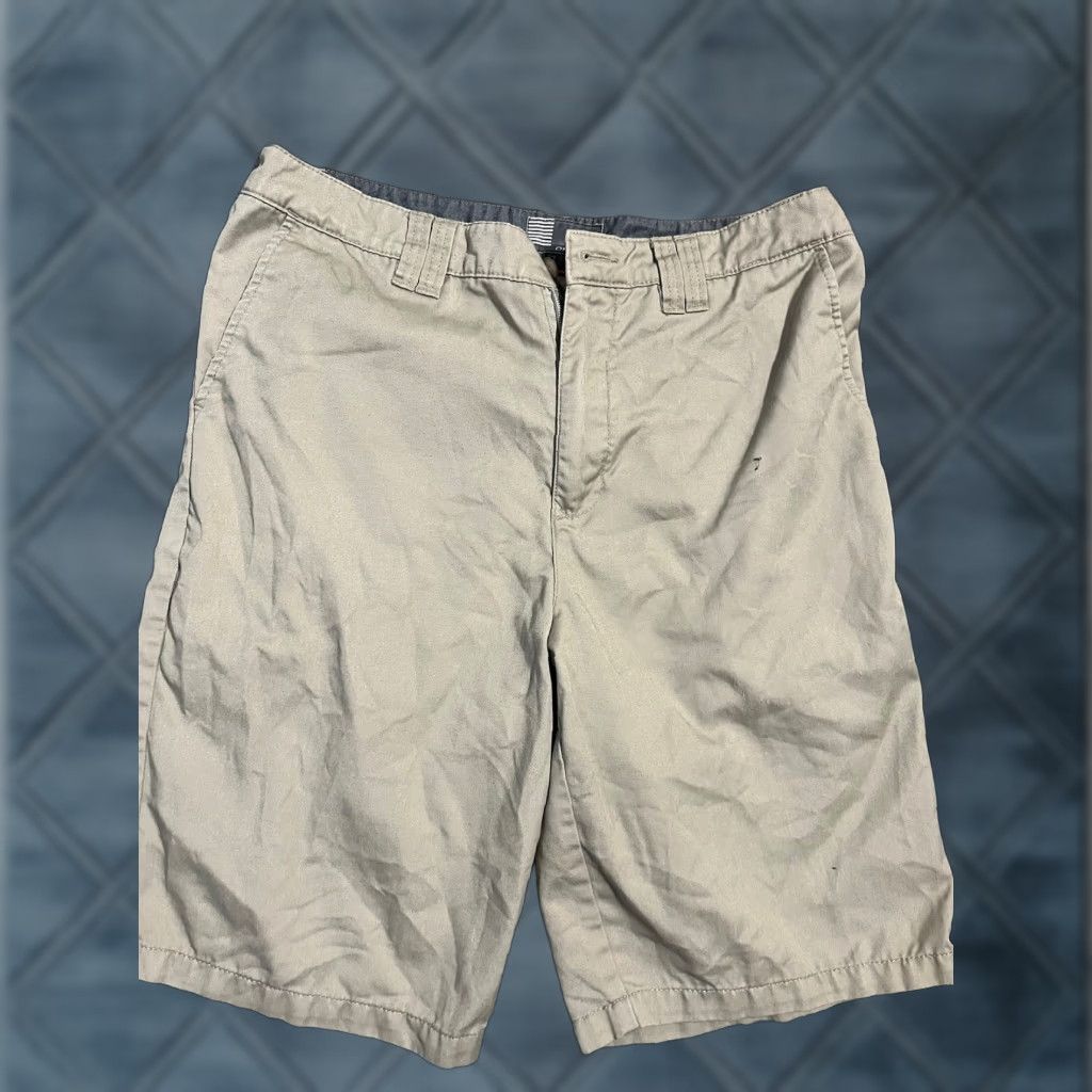 O'Neill O'Neill Bermuda Shorts Mens 32 Beige Flat Front Viscose Polyester Plaid Casual Size US 32 / EU 48 - 1 Thumbnail