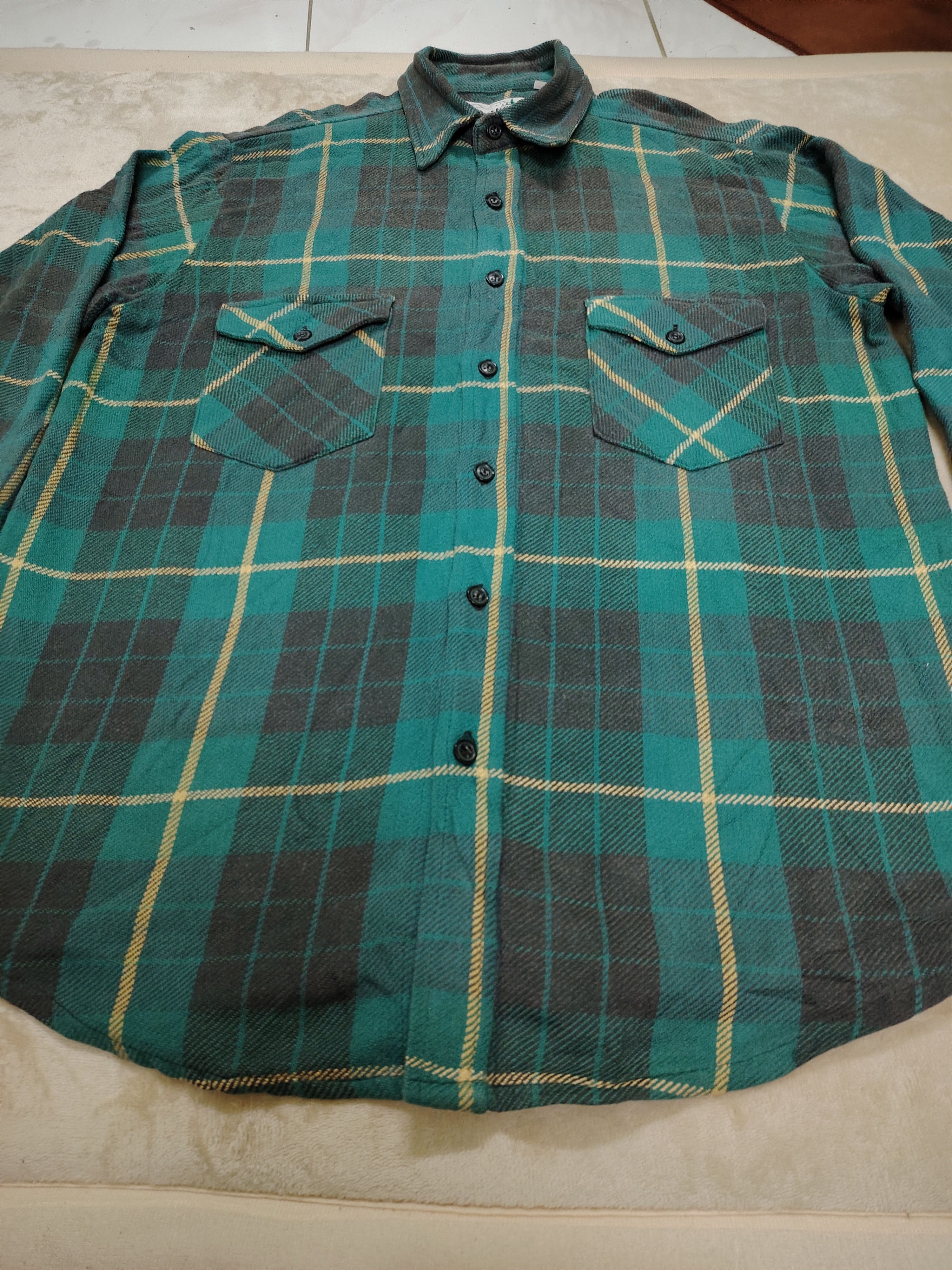 Levi's Vintage 80's Levis Alaska Checkered Button Down Longsleeve Size US M / EU 48-50 / 2 - 4 Thumbnail