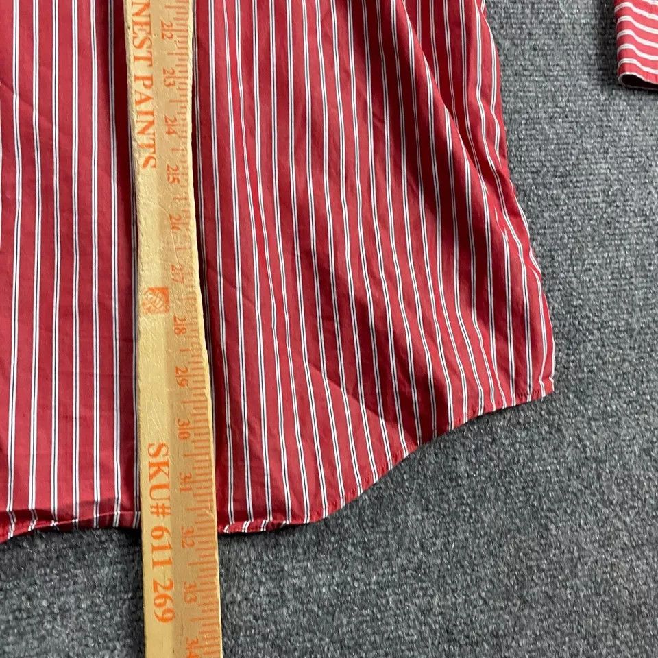 Nautica × Vintage Nautica Shirt Men's Striped Button Up Vintage XL 100% Cotton Size US XL / EU 56 / 4 - 7 Thumbnail