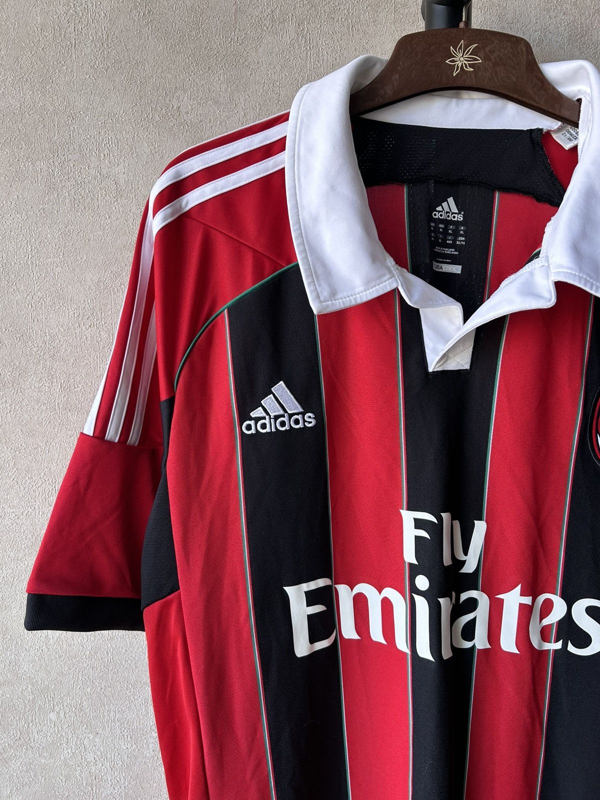 Adidas Y2K AC Milan Romancenko 2012/13 Soccer Jersey Size US XL / EU 56 / 4 - 4 Thumbnail