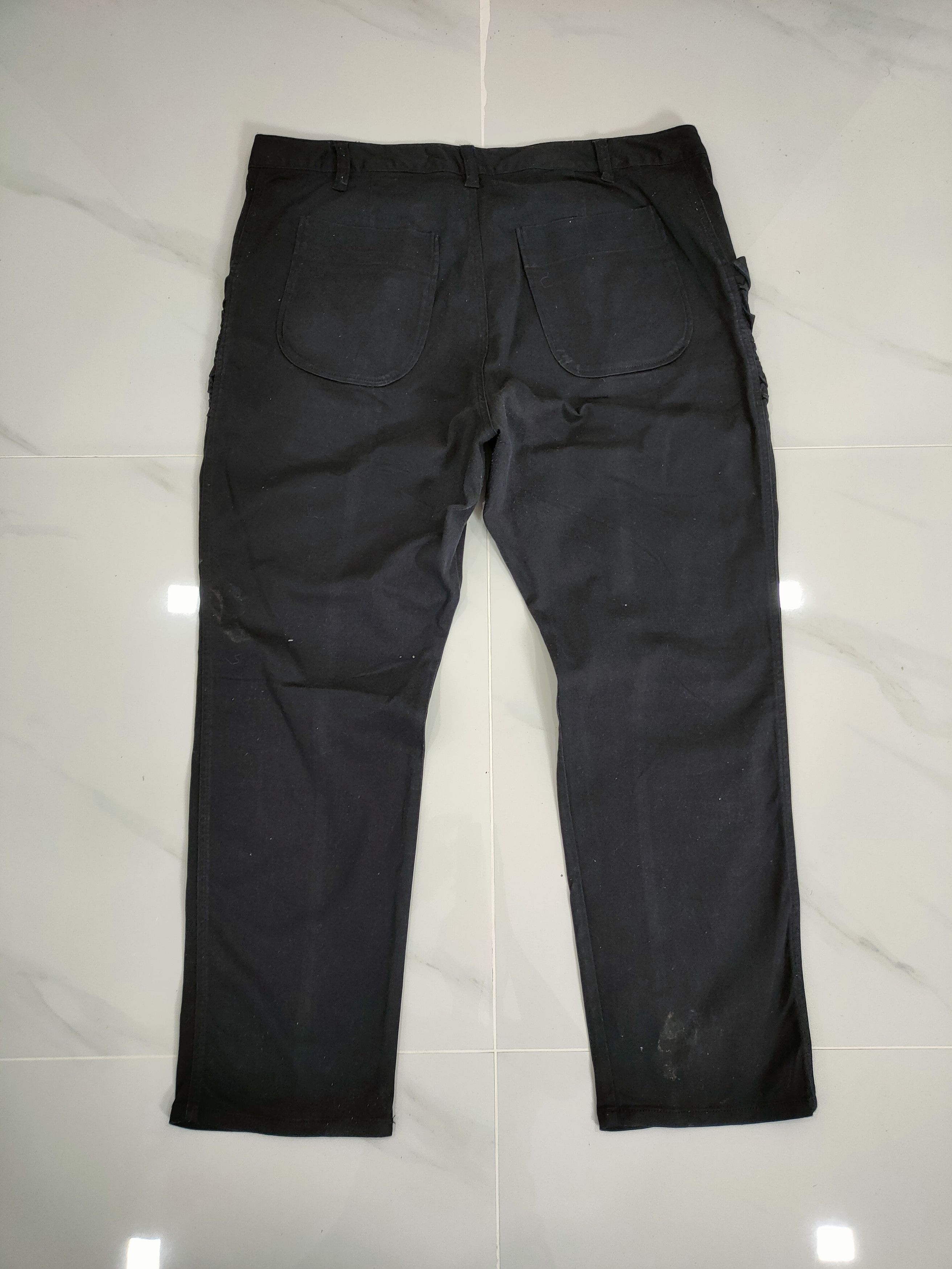 Japanese Brand SIZE 40 SMILE LAND STRETCH BLACK CARGO PANTS Size US 40 / EU 56 - 8 Thumbnail