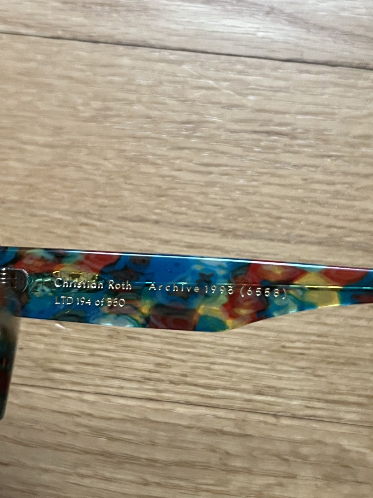 Vintage Christian Roth Archive 1993 “Jackie O” Sunglasses #194 Size ONE SIZE - 8 Thumbnail