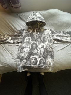 Supreme Jesus And Mary Hoodie | Grailed