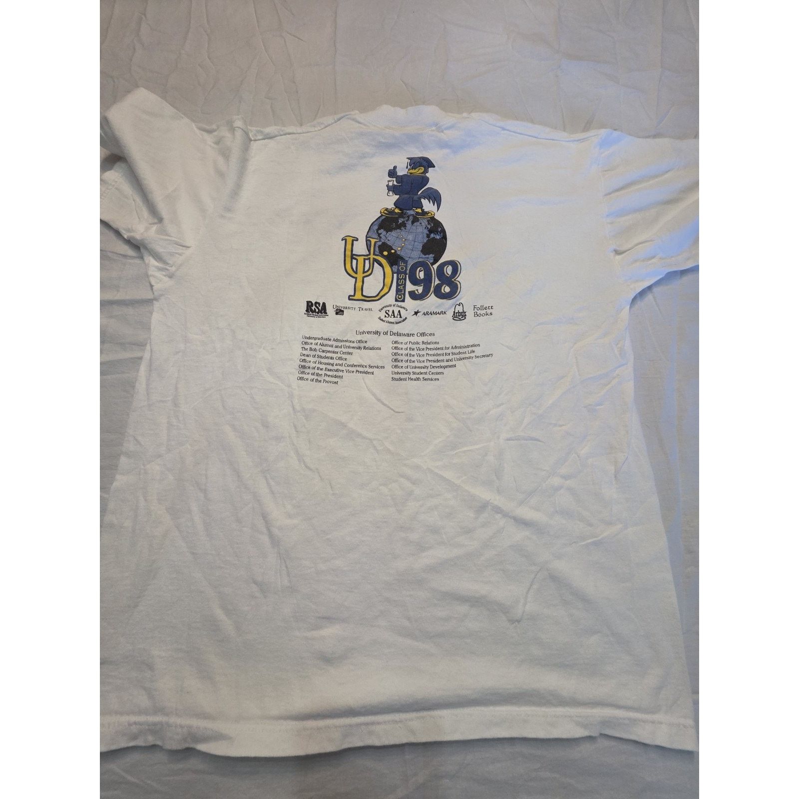 Other University Of Delaware 1998 Senior Day Men's Short Sleeve Size US XL / EU 56 / 4 - 4 Thumbnail