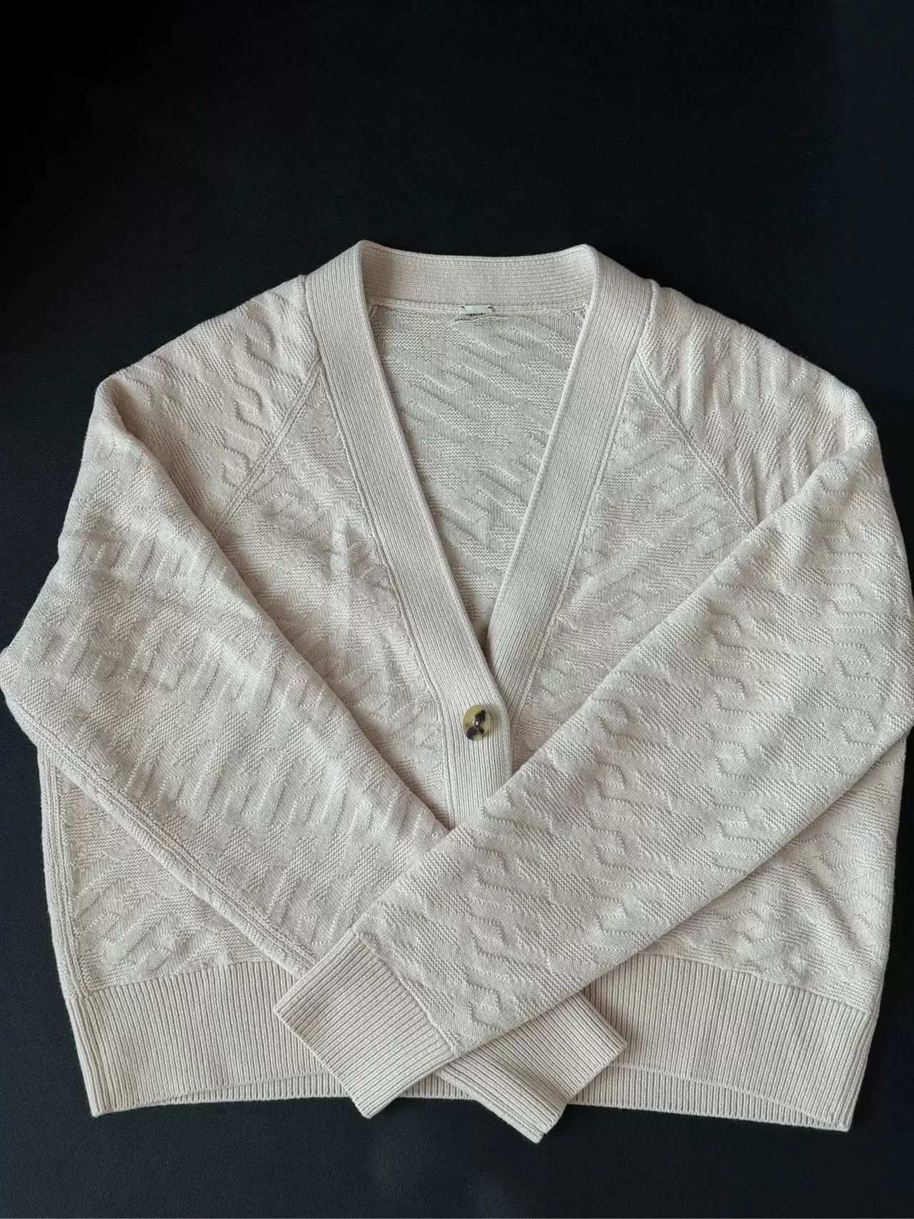 Hermes Hermes Light Pink Cashmere Coat Size US S / EU 44-46 / 1 - 1 Thumbnail