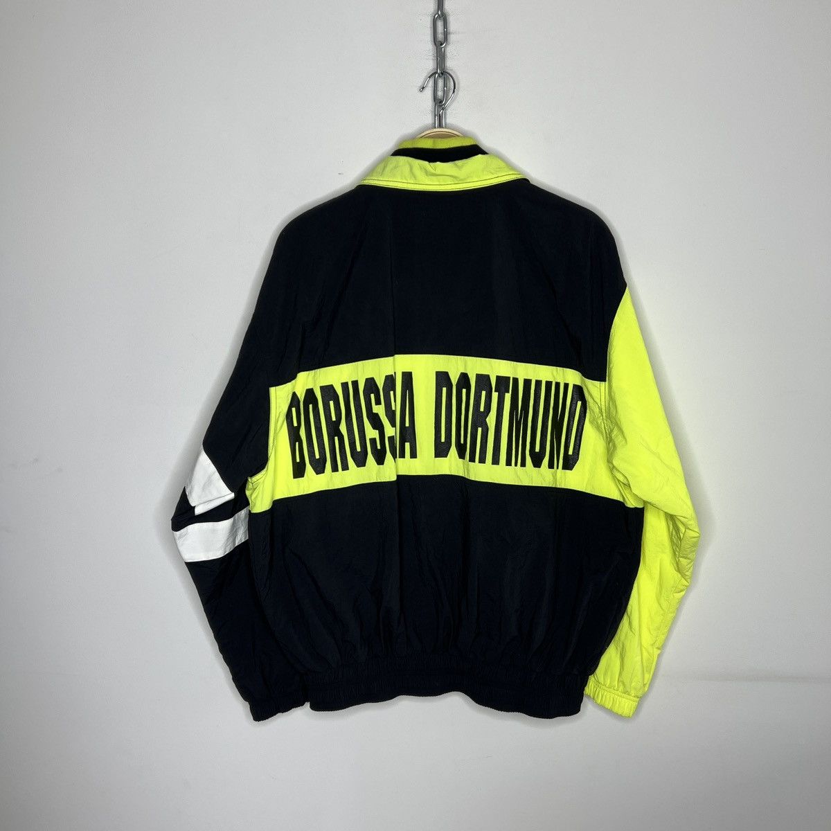 Nike Borussia Dortmund 1995 1996 zip jacket sweater 1990's 90's Size US M / EU 48-50 / 2 - 3 Thumbnail