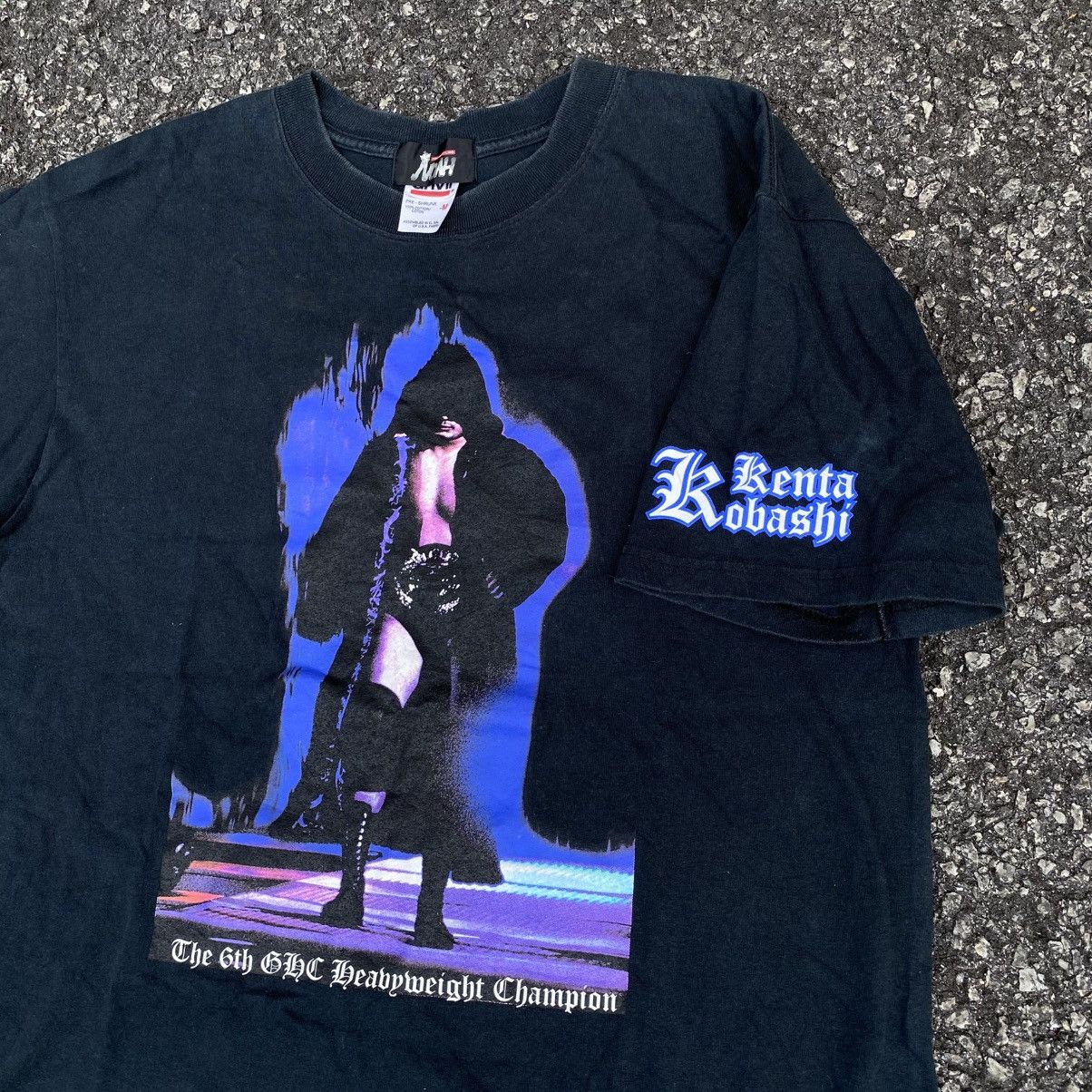 Vintage × WWE × WWF Vintage Kenta Kobashi Noah Pro Wrestling Promo Tee Wwf Ecw Size US M / EU 48-50 / 2 - 1 Thumbnail