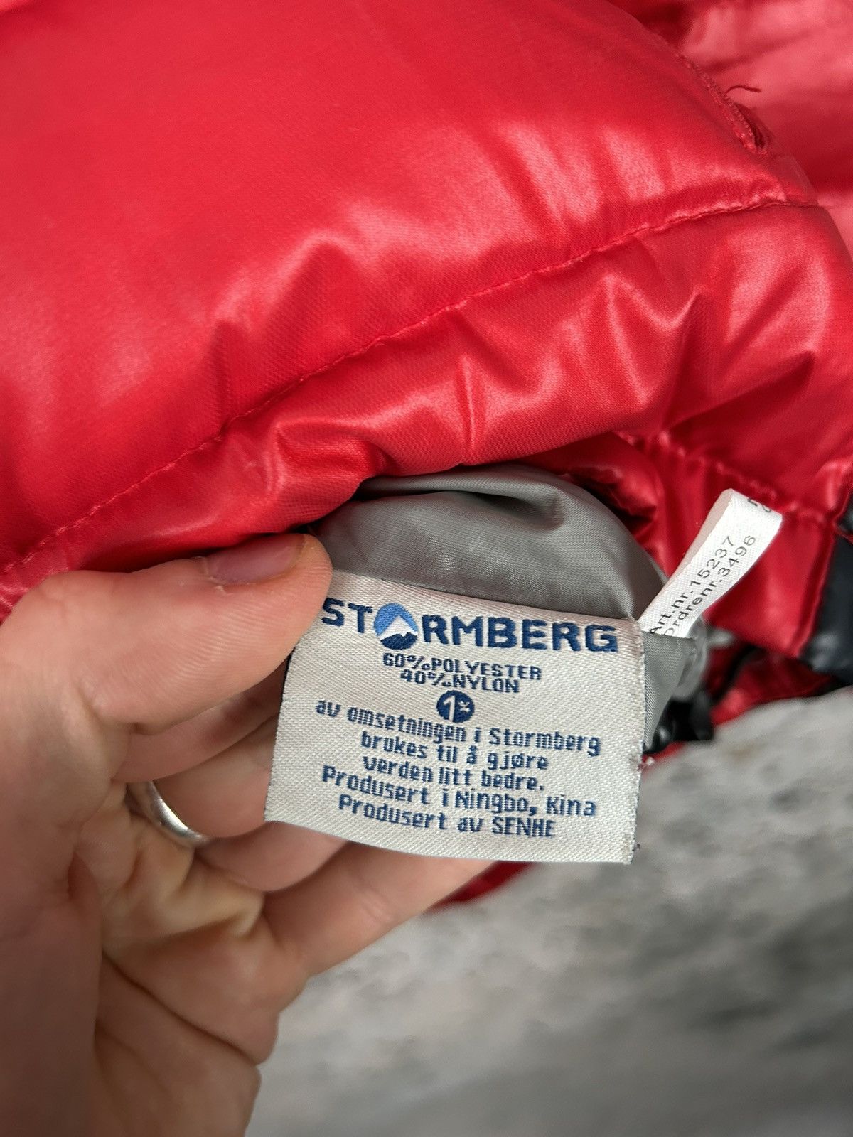 Vintage Vintage Stormberg Red Winter Puffer Jacket Size US M / EU 48-50 / 2 - 6 Thumbnail