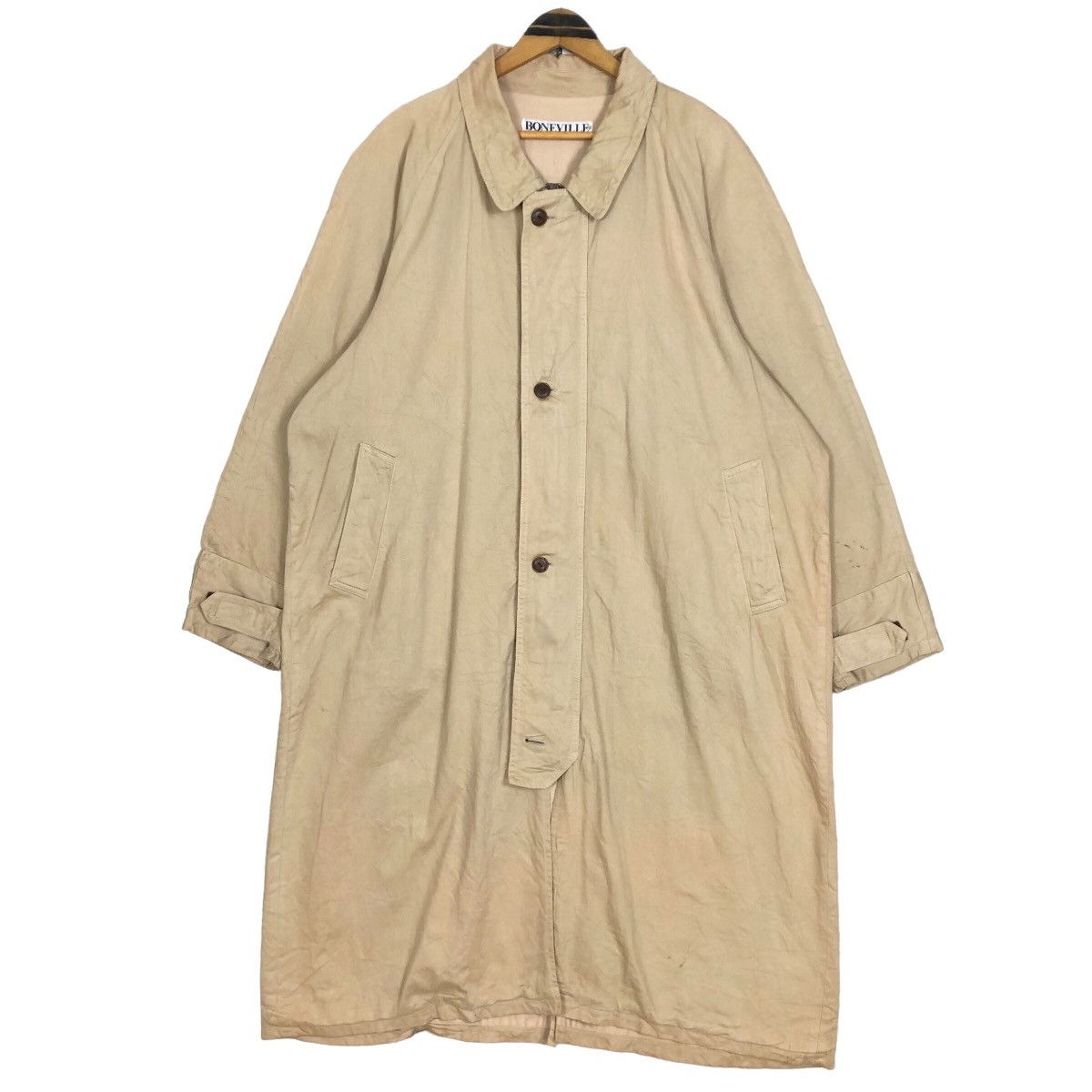 Boneville Vintage Boneville Navy Arctic Car Coat Trench Coat Size US S / EU 44-46 / 1 - 1 Thumbnail