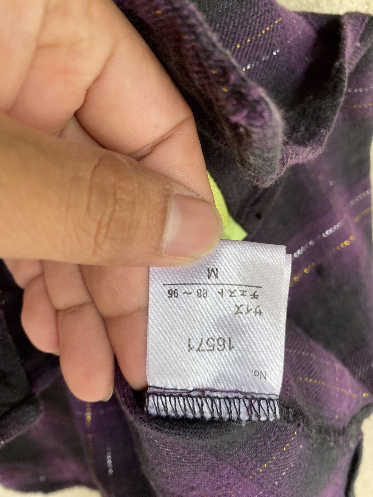 Flannel Japanese Brand Multipocket Shining Hoodie Flannel Shirt Size US S / EU 44-46 / 1 - 5 Thumbnail
