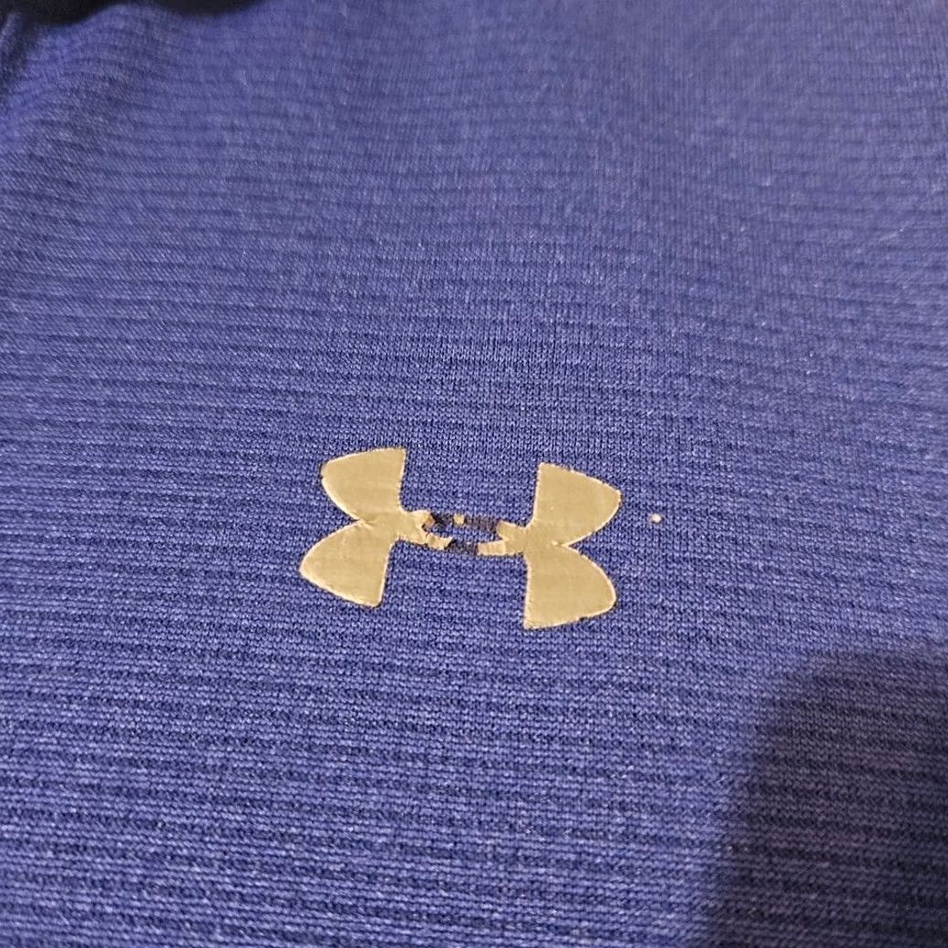 Under Armour Under Armour Shirt Mens M Blue Golf Men Tech Textured Polyester Polo Size Size US M / EU 48-50 / 2 - 4 Thumbnail