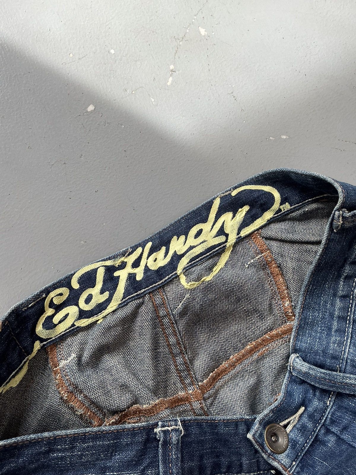 Ed Hardy × Vintage Vintage Edhardy big pocket denim Size US 32 / EU 48 - 7 Thumbnail