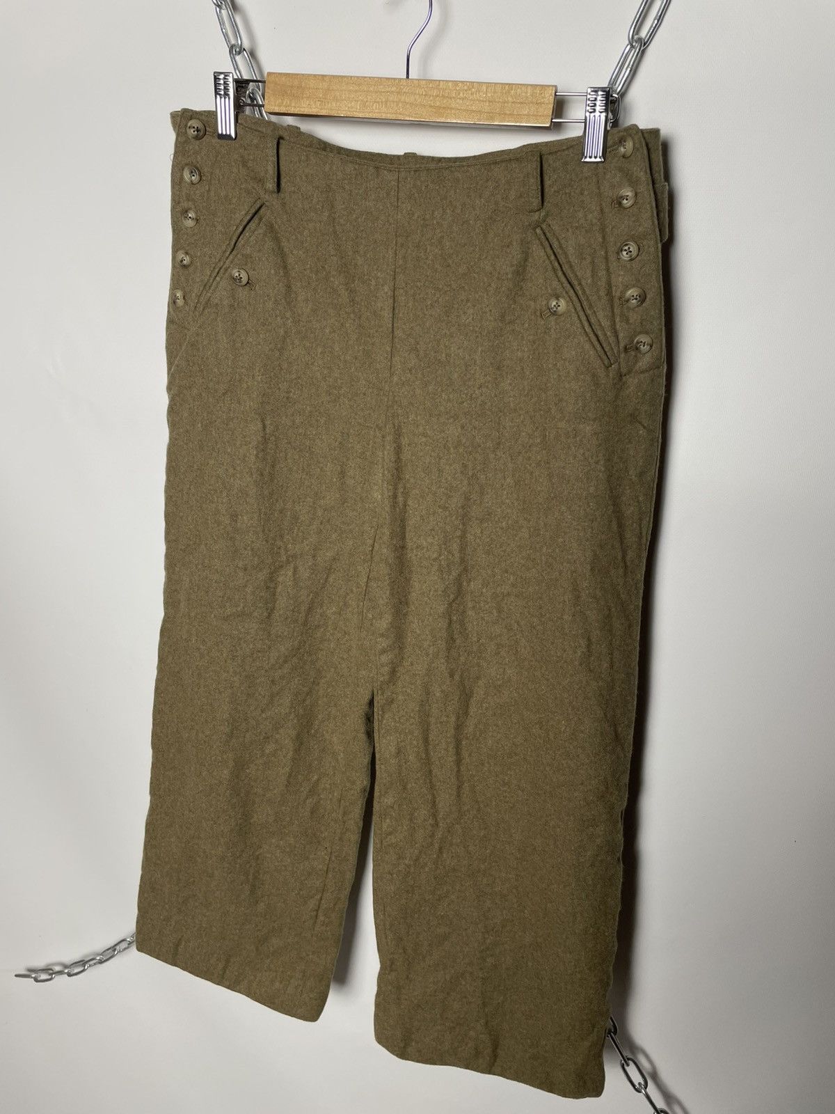 Ralph Lauren Vintage Ralph Lauren Wool Cashmere Pants Size 32" / US 10 / IT 46 - 2 Thumbnail