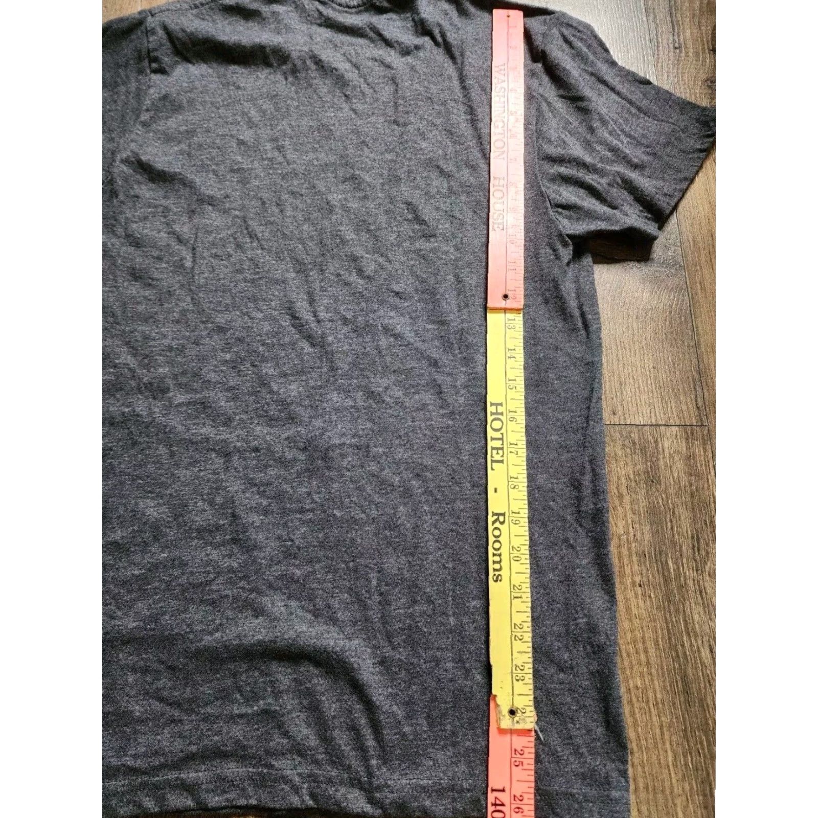 ASH Mens Medium Johnny Cash T Shirt Man In Black Band Tee Gray Cotton Short Sleeve Crew Neck Slim Unisex Adults M Size US M / EU 48-50 / 2 - 2 Thumbnail