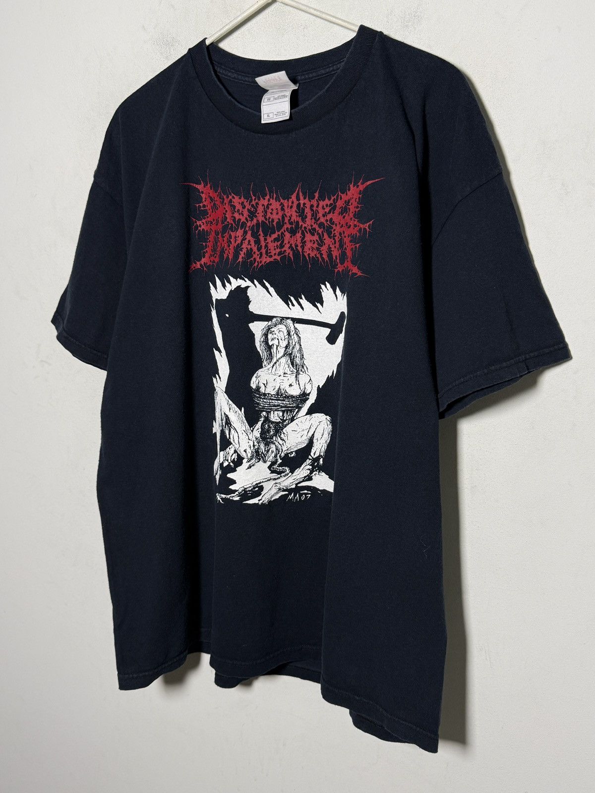 Band Tees Vintage Distorted Impalement black death metal T-shirt Size US XL / EU 56 / 4 - 2 Thumbnail