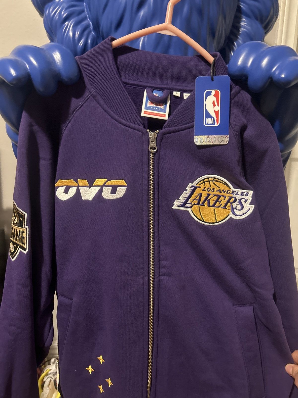 NBA × October's Very Own Octobers very own Lakers sweater Size US S / EU 44-46 / 1 - 2 Thumbnail