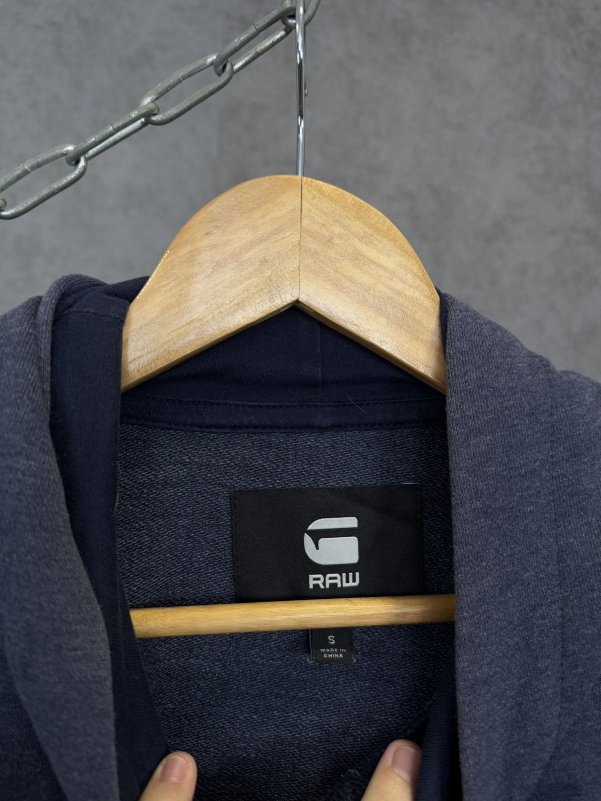 G-Star G Star Raw designer center logo hoodie Size US S / EU 44-46 / 1 - 3 Thumbnail