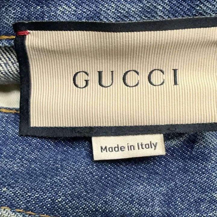 Gucci Gucci Gucci Blue Straight-Leg Casual Denim Pants -2506 Size US 30 / EU 46 - 5 Thumbnail