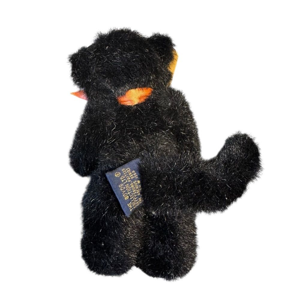 Other NWT New Vintage 1990 Boyds Bears Poe Black Halloween Cat Size ONE SIZE - 9 Thumbnail