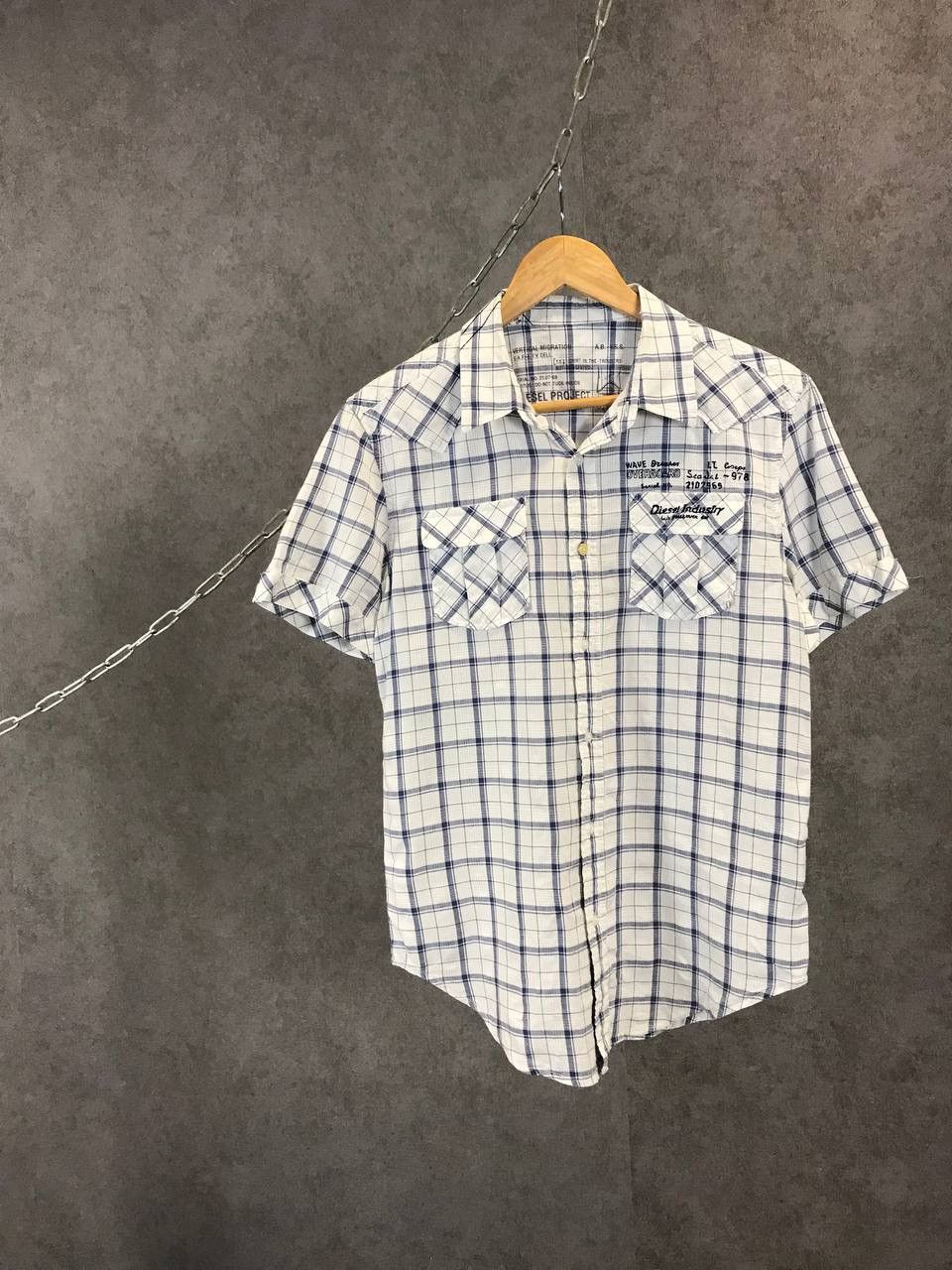 Designer × Diesel × Vintage Diesel vintage designer shirt Size US S / EU 44-46 / 1 - 1 Thumbnail