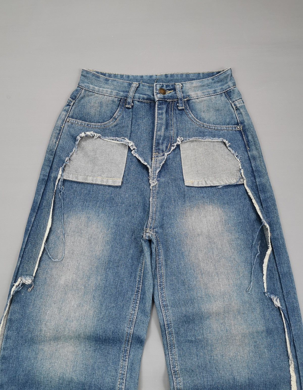 Kapital Vipoa Wide Legs Jeans Size 25" / US 0 / IT 36 - 3 Thumbnail