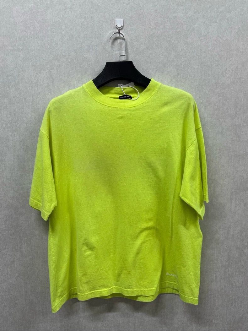 Balenciaga Balenciaga T-shirt + embroidered logo Size US S / EU 44-46 / 1 - 1 Thumbnail