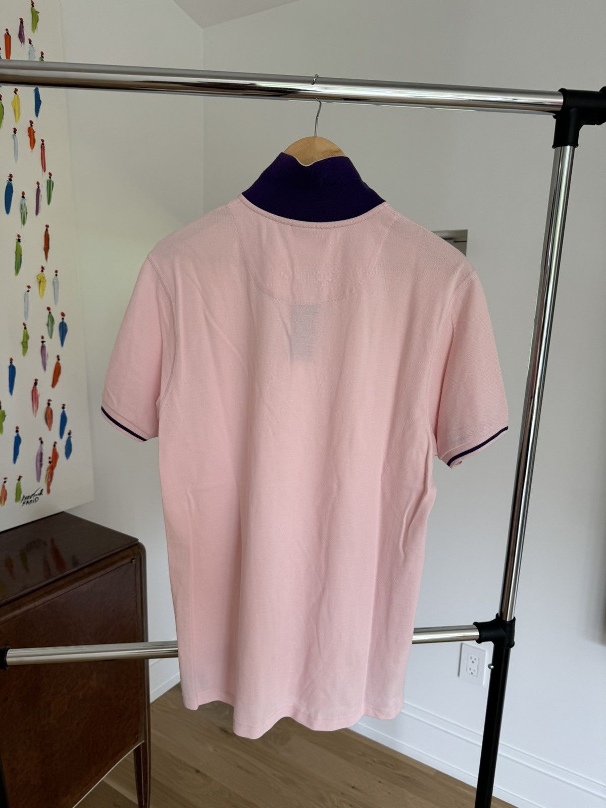 Thomas Pink Pink Polo with embroidered logo Size US L / EU 52-54 / 3 - 5 Thumbnail