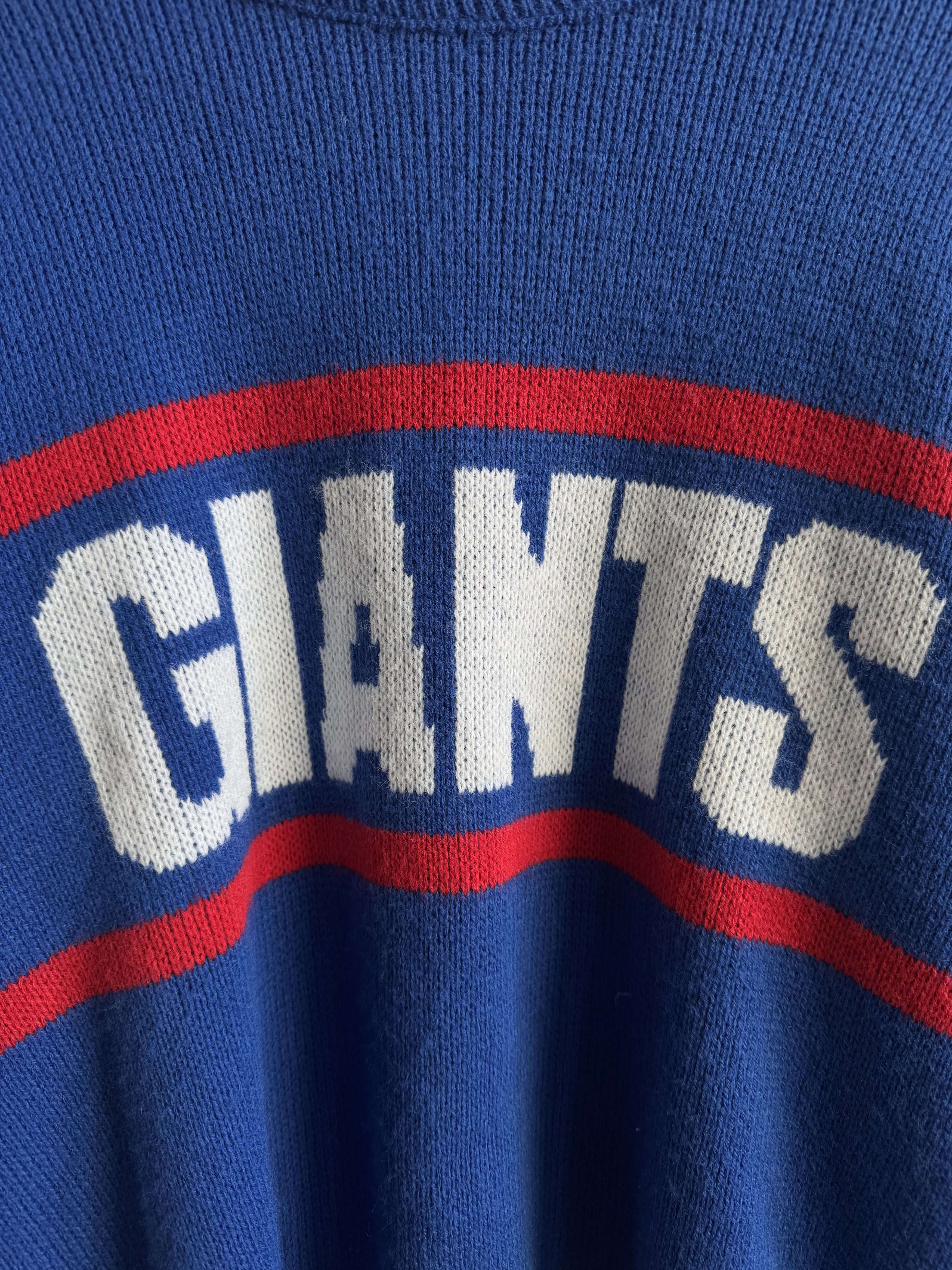 Vintage 80/90s Cliff Engle Giants Wool Pullover Sweater Size M/L Size US M / EU 48-50 / 2 - 3 Thumbnail