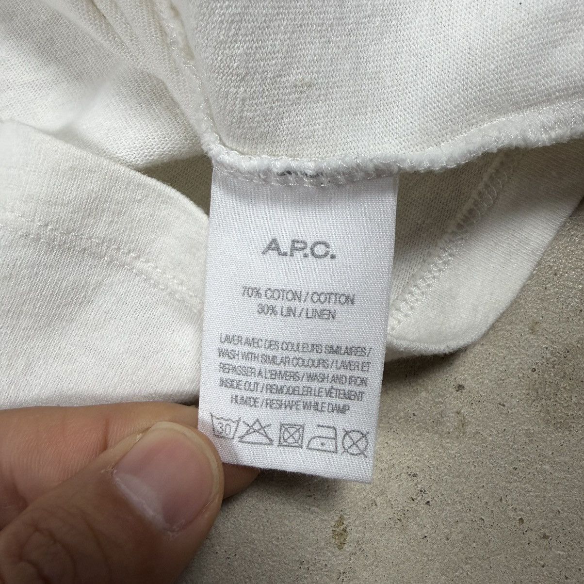 A.P.C. APC Script Logo T-Shirt Size US S / EU 44-46 / 1 - 6 Thumbnail