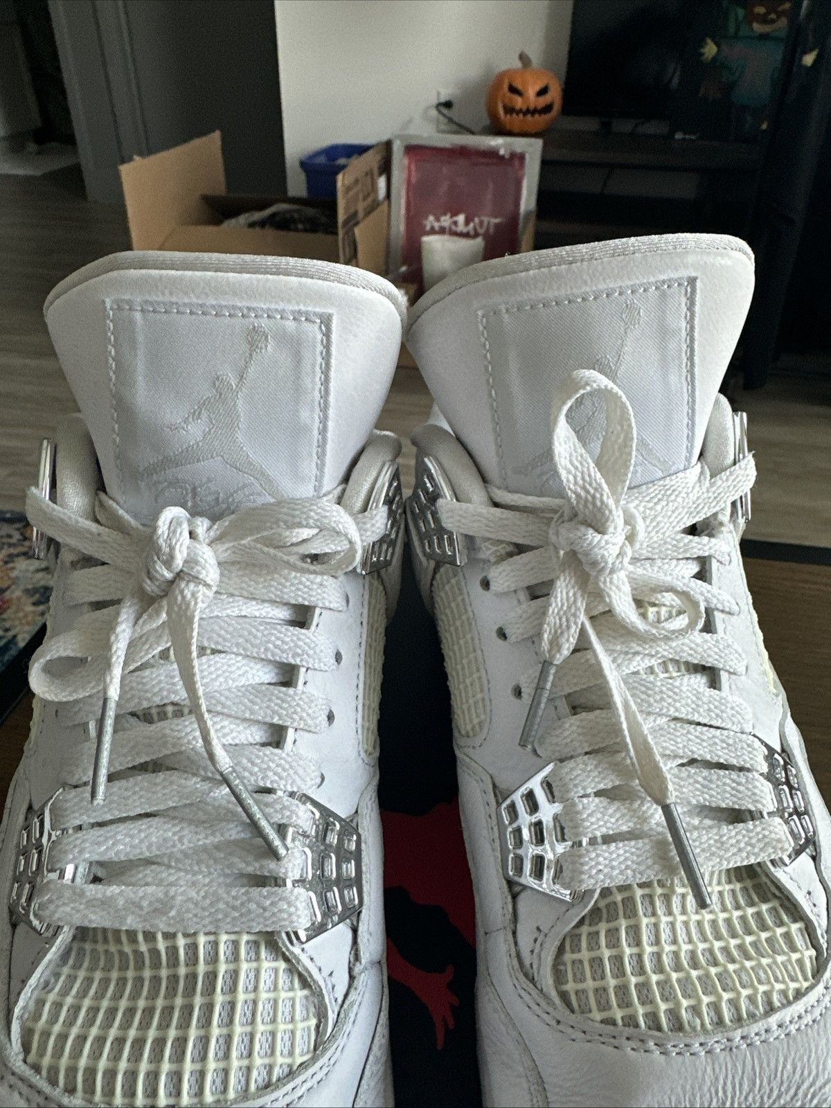Jordan Brand Jordan Retro 4 Pure Money Size US 9 / EU 42 - 14 Thumbnail