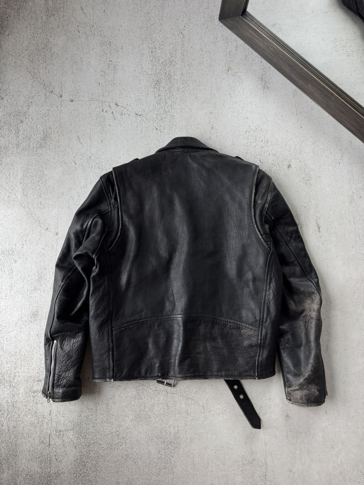 Genuine Leather Real Leather 42 Italy Black Jacket Size US M / EU 48-50 / 2 - 7 Thumbnail