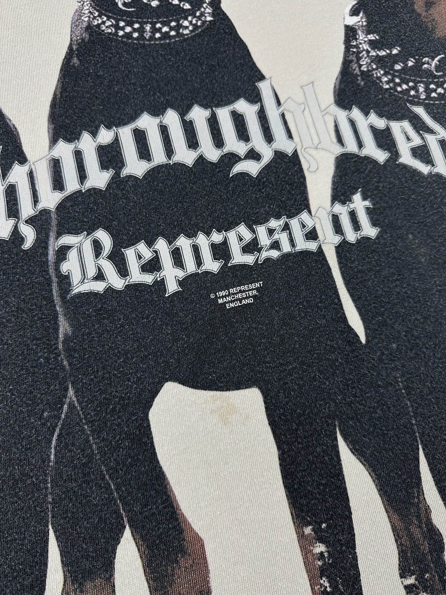 Represent Clo. Represent Dobermann dog mock neck tee oversized Size US XS / EU 42 / 0 - 3 Thumbnail