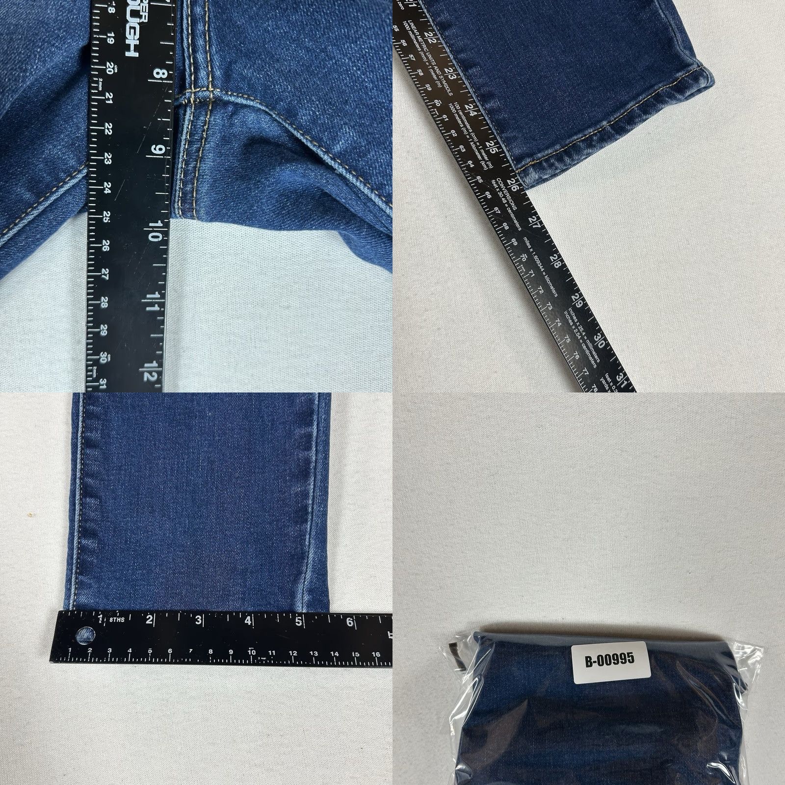 Lucky Brand Lucky Brand Lolita Skinny Jeans Womens 2/26 Ankle Denim Blue Dark Wash Casual Jeans Womens Skinny Fit 26in Inseam 5-Pocket Size 26" / US 2 / IT 38 - 9 Thumbnail