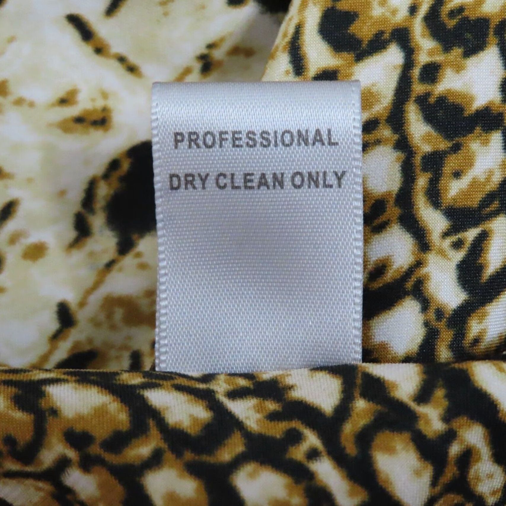 Vintage VINTAGE Cache Womens Small Yellow Snakeskin Print Black Lace Spaghetti Strap Tank Shirt Shirt Size S / US 4 / IT 40 - 7 Thumbnail
