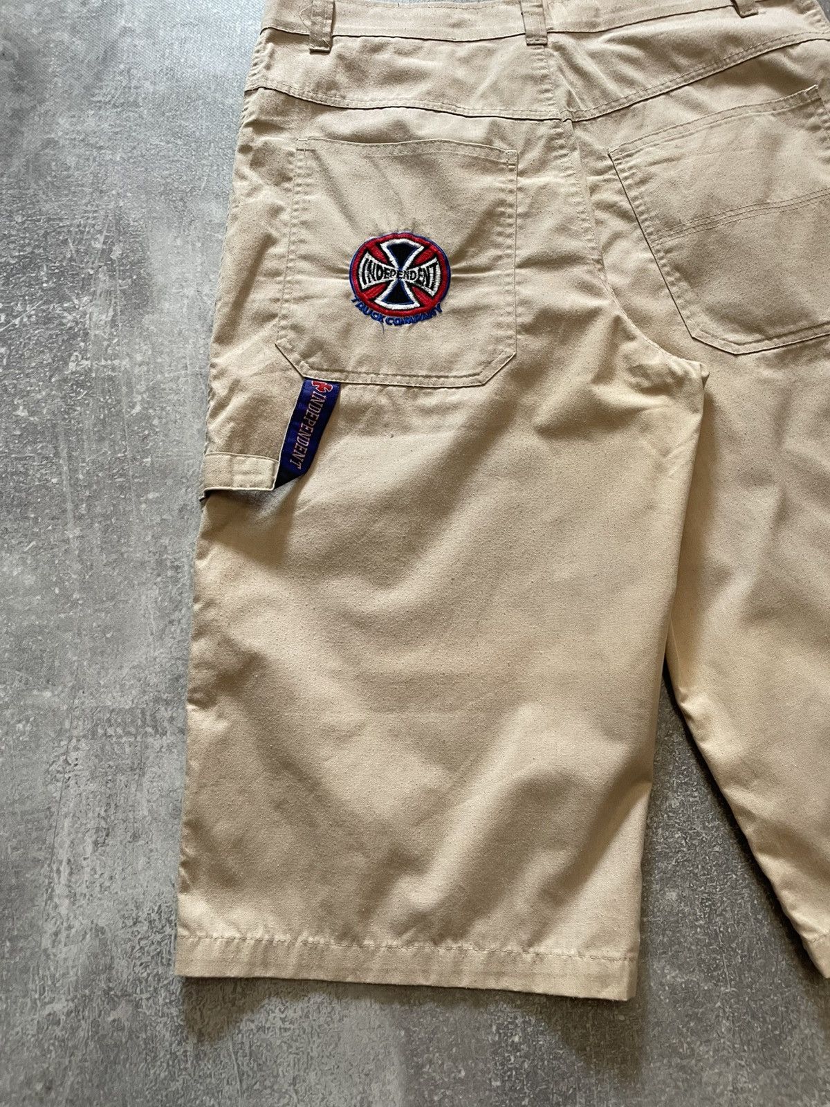 Independent Trading Co. × Independent Truck Co. × Vintage Vintage Independent Skateboarding Carpenter Rap Shorts 90s Size US 34 / EU 50 - 13 Thumbnail