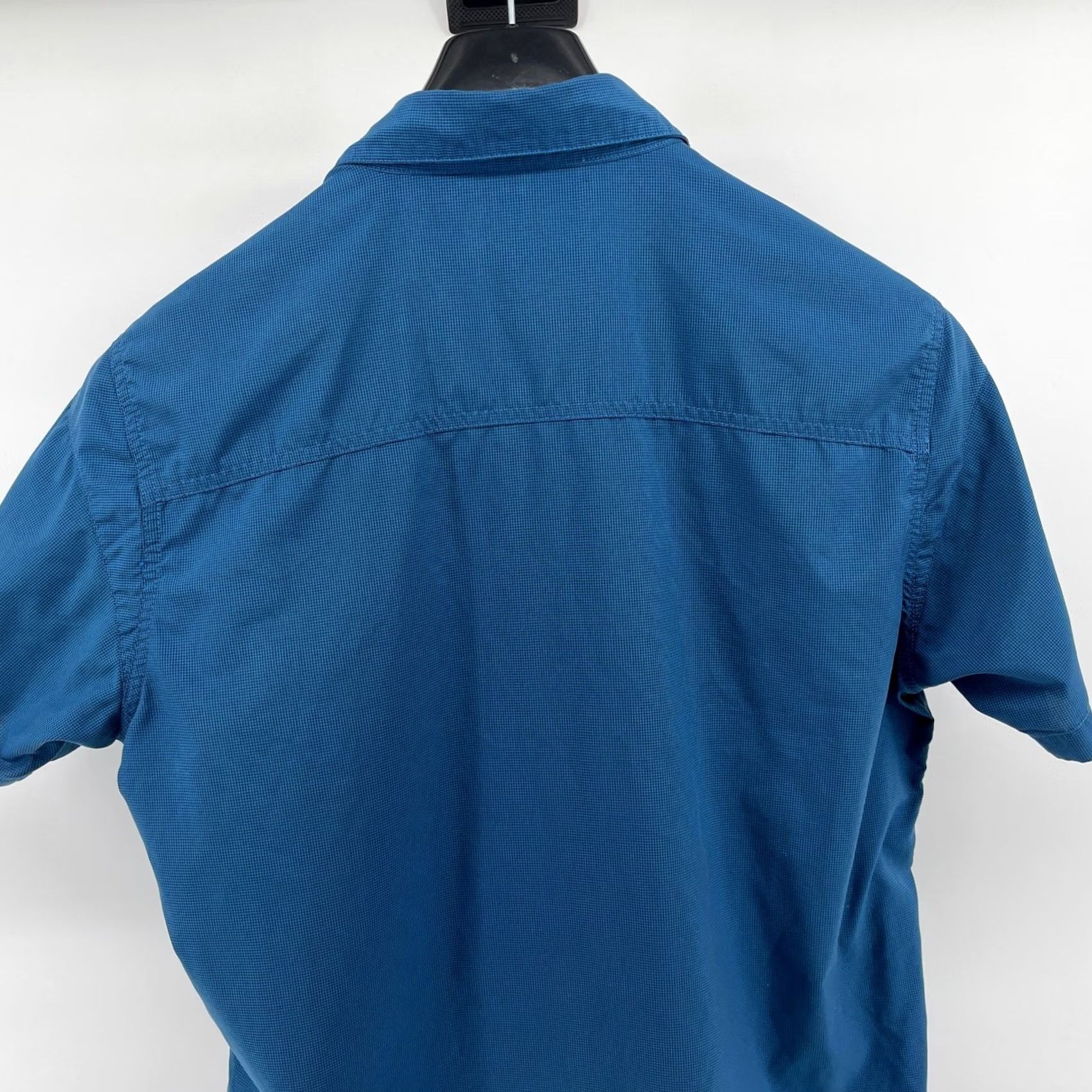 Vintage Kuhl Mens Short Sleeve Button Up Outdoor Adventure Blue Check Shirt Size US S / EU 44-46 / 1 - 4 Thumbnail