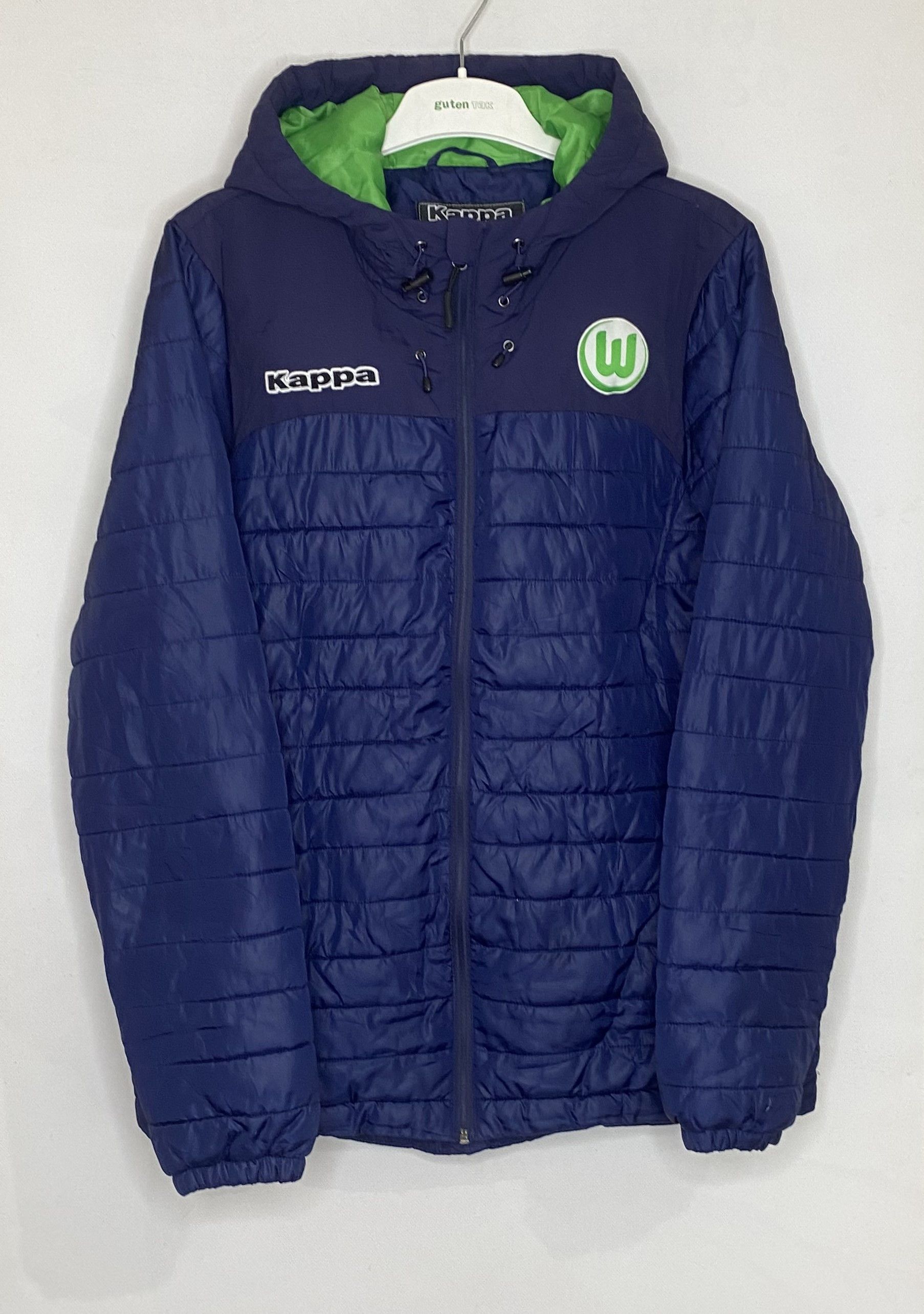 Kappa VFL WOLFSBURG TRAINING FOOTBALL SOCCER WINTER JACKET Size US L / EU 52-54 / 3 - 1 Thumbnail