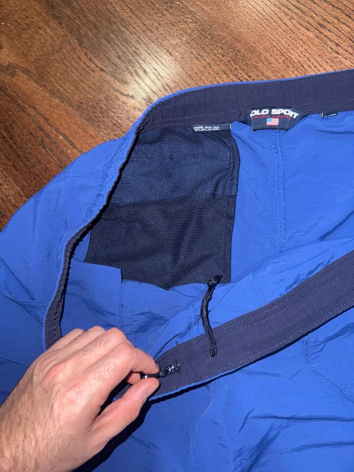 Designer VNTG Polo Sport Ralph Lauren Shorts Sz L 90’s Blue Rare Size US 34 / EU 50 - 7 Thumbnail