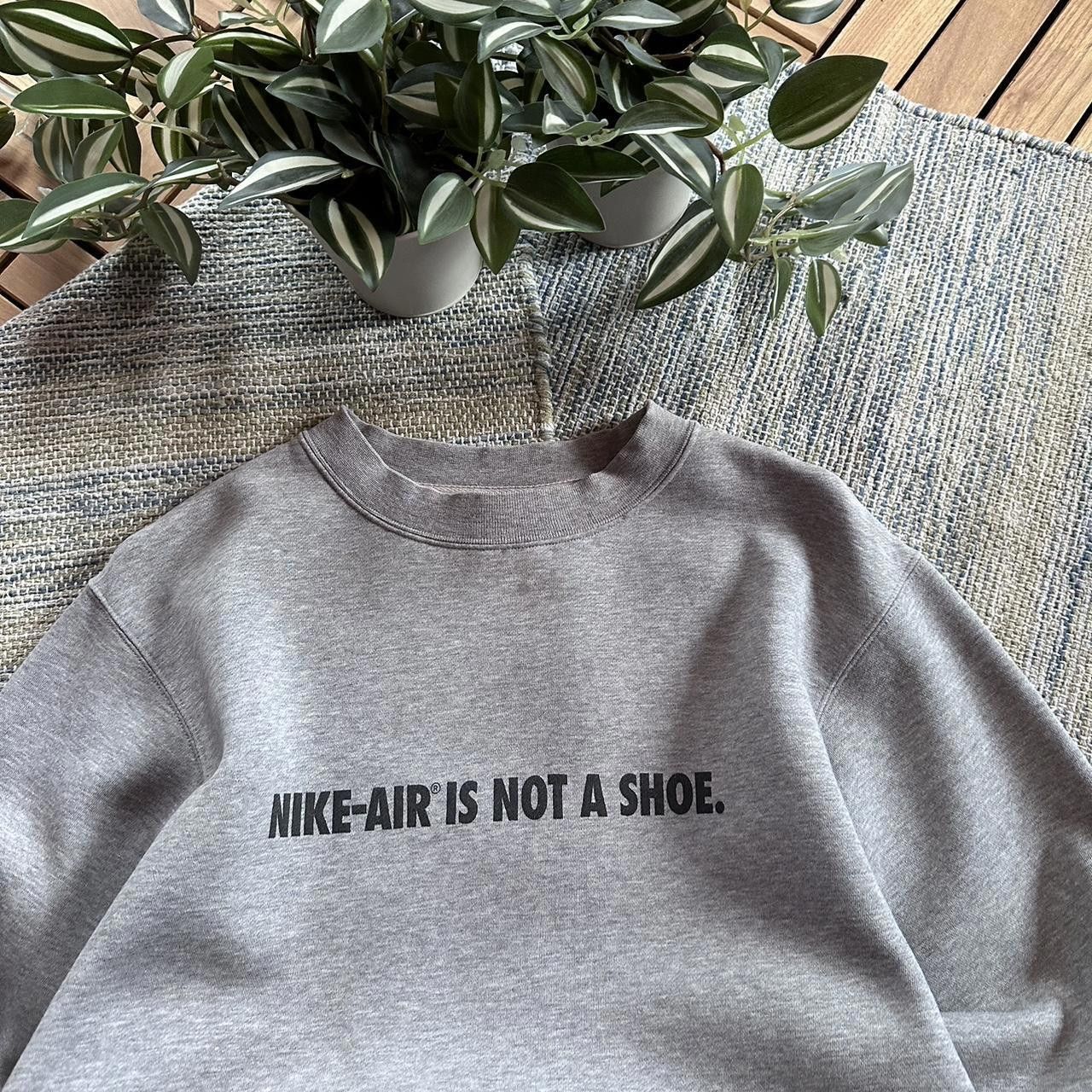 Nike Vintage Y2K Nike Big Logo Boxy Sweatshirt Size US L / EU 52-54 / 3 - 3 Thumbnail