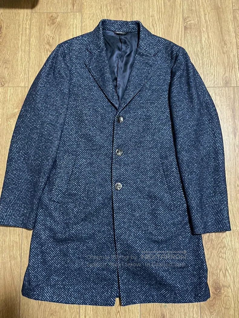 Loro Piana Loro Piana Blue Whole Alpaca Cashmere Knit Coat Size US M / EU 48-50 / 2 - 1 Thumbnail
