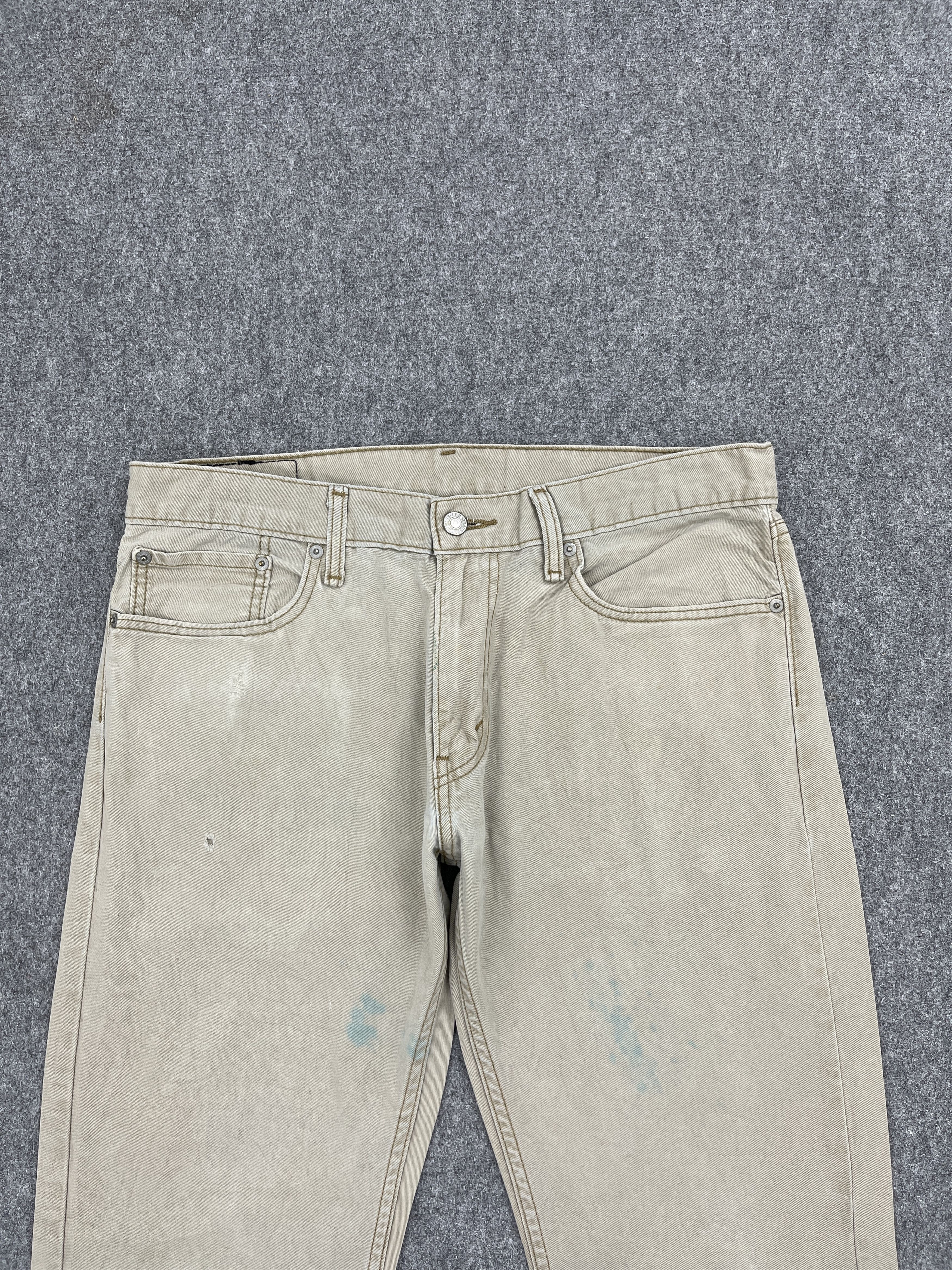 Levi's Vintage Levis 514 Straight Cut White Tab Jeans DP2510 Size US 34 / EU 50 - 2 Thumbnail