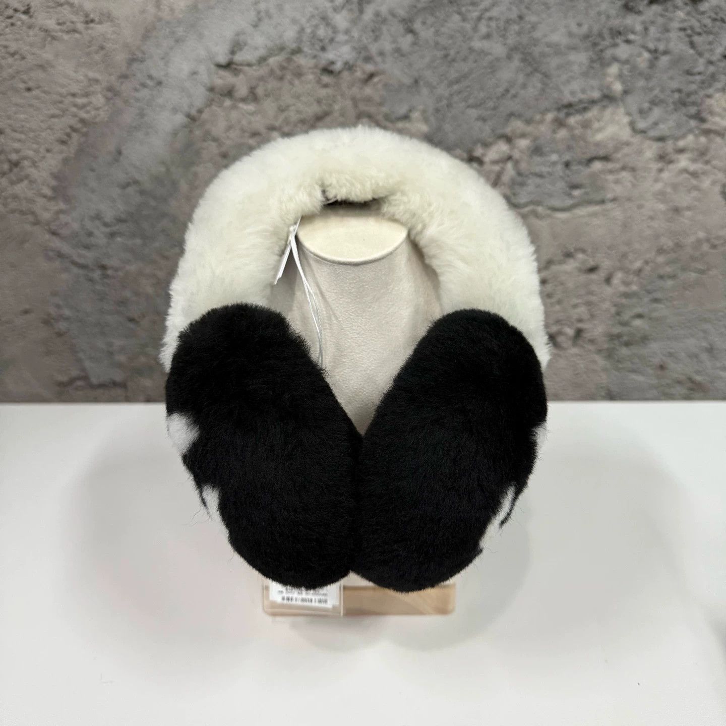 Chanel Chanel Panda Black White Logo Ear Muffs Size ONE SIZE - 1 Thumbnail
